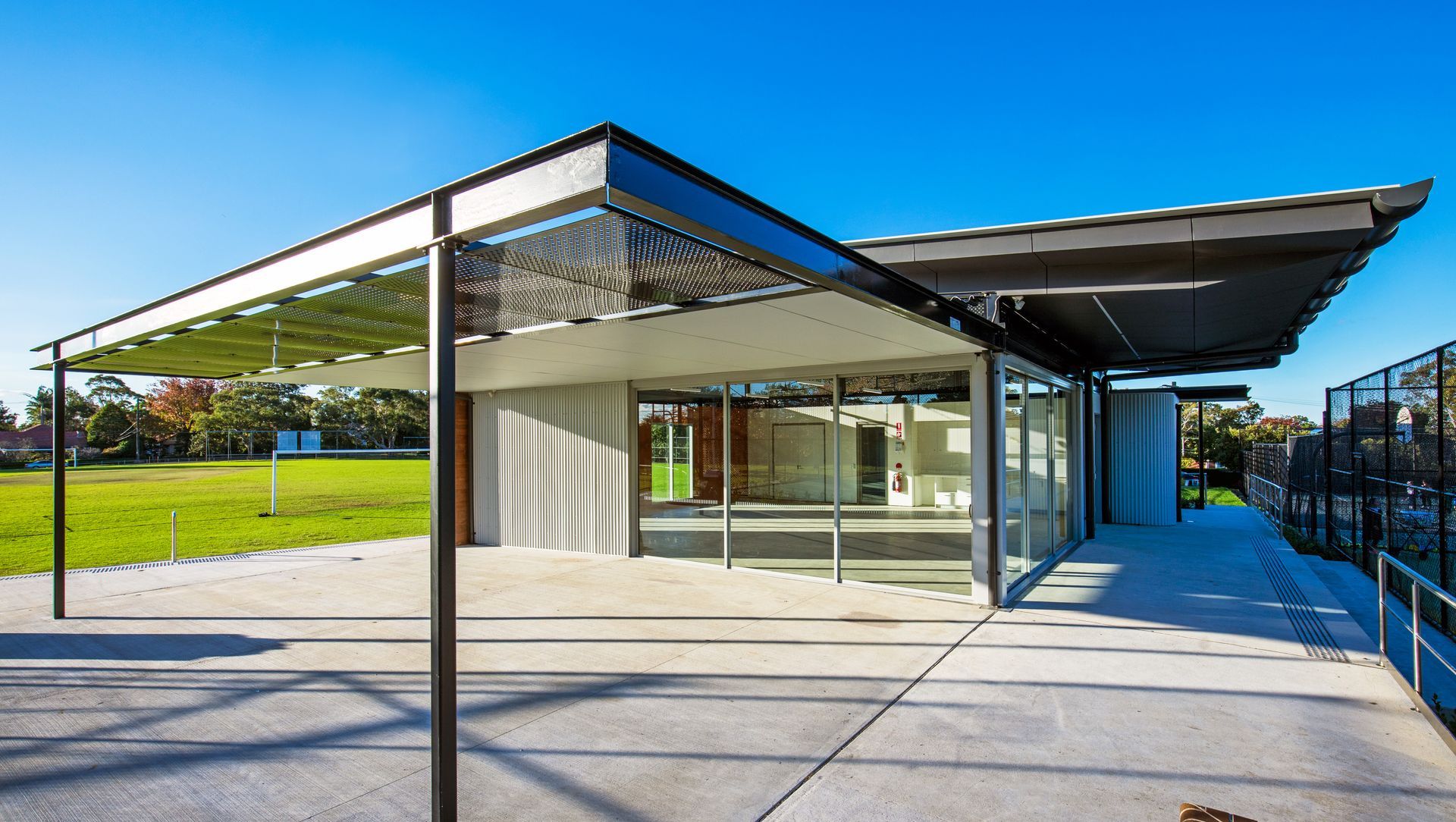 Roseville Park Pavilion banner