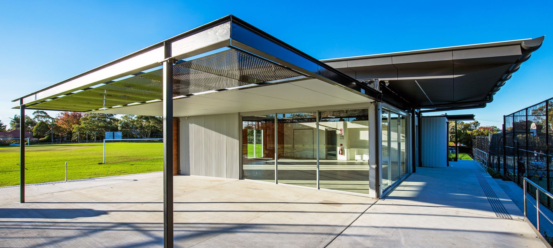 Roseville Park Pavilion banner