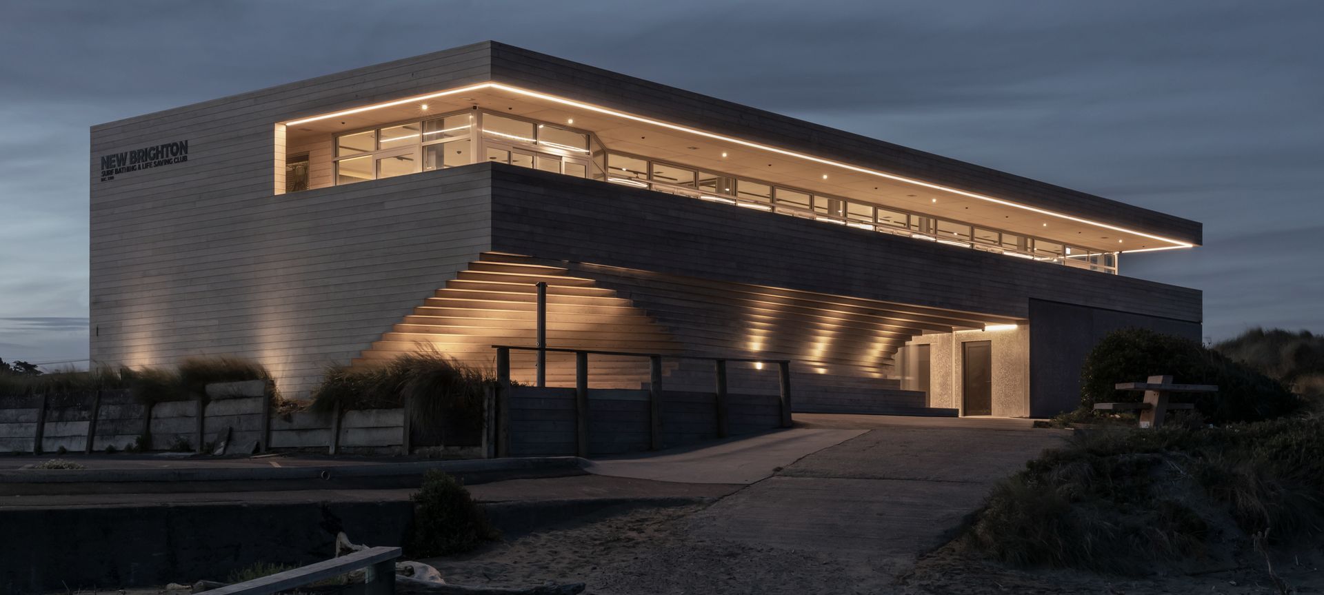 New Brighton Surf Lifesaving Club, Christchurch banner