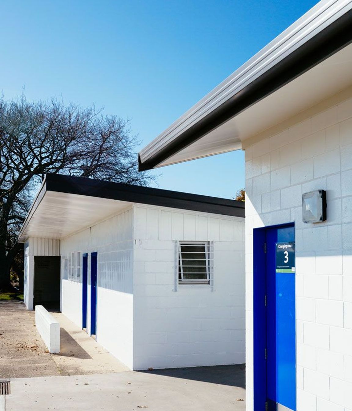 McLennan Park Change Rooms, Auckland