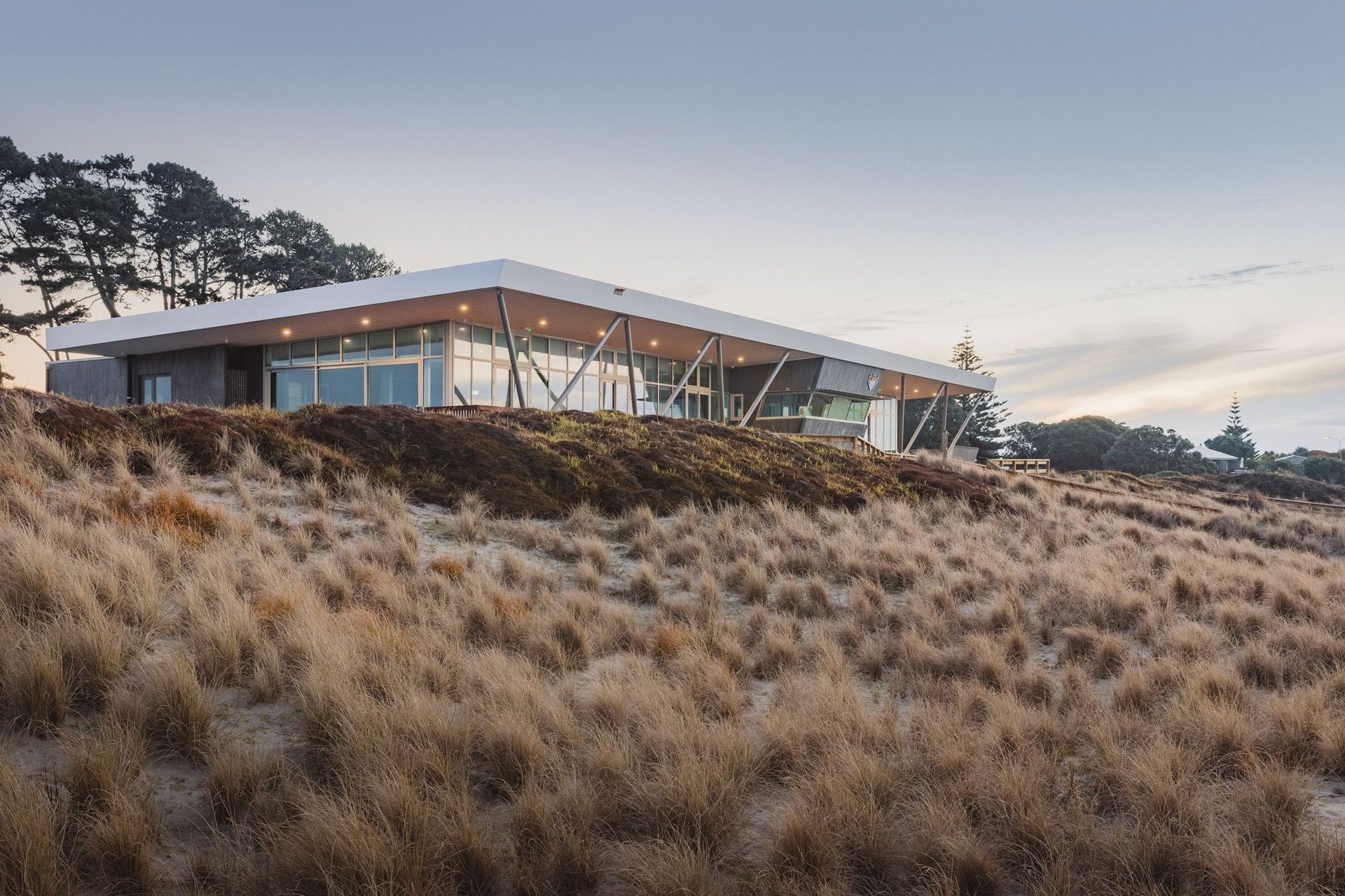 The new Papamoa Surf Lifesaving Club replaced an older structure that dilapidated and not fit for use.