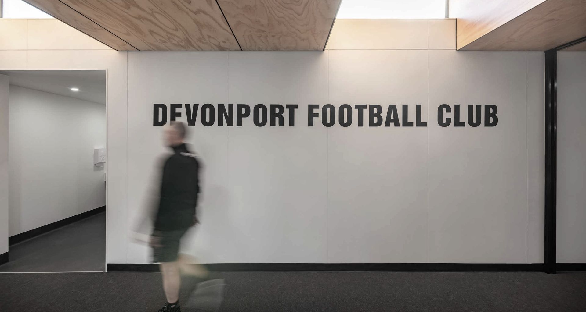 The Devonport Football Club banner
