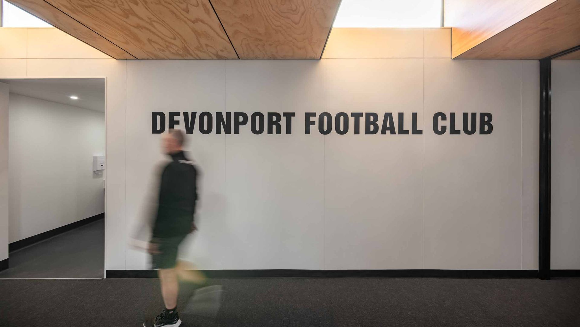 The Devonport Football Club banner