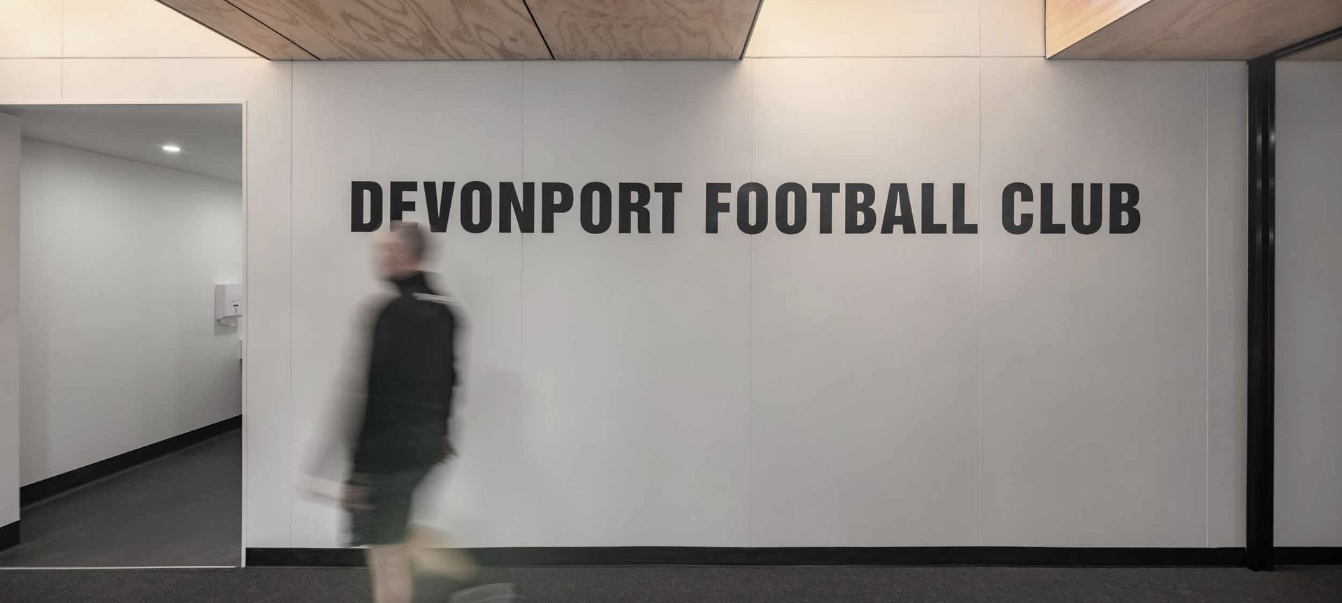 The Devonport Football Club banner