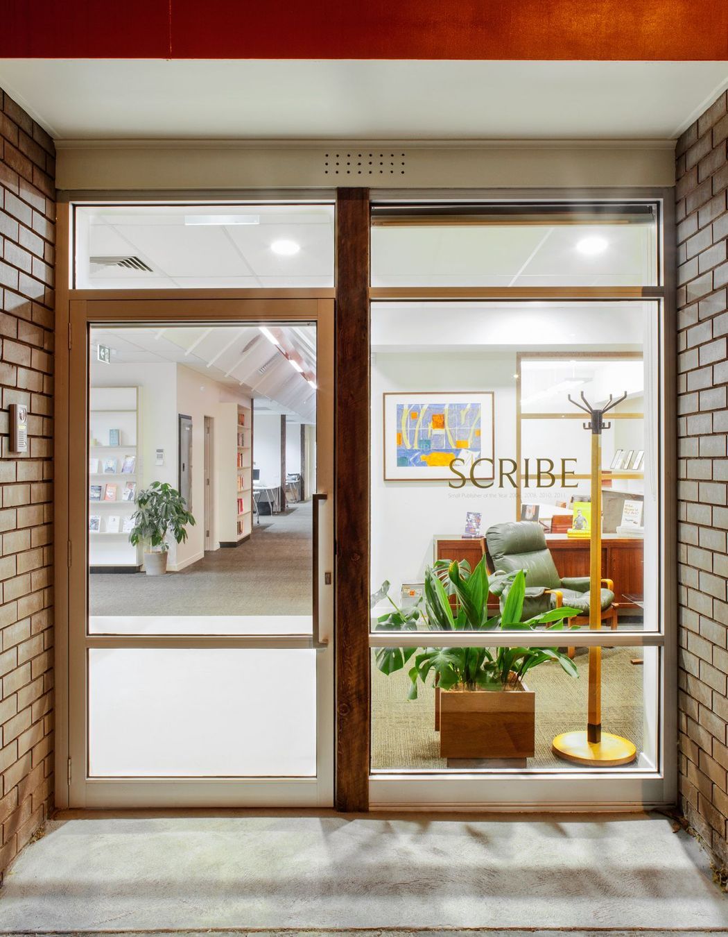 This 1970’s warehouse converted into modern publishing house for Scribe Publications