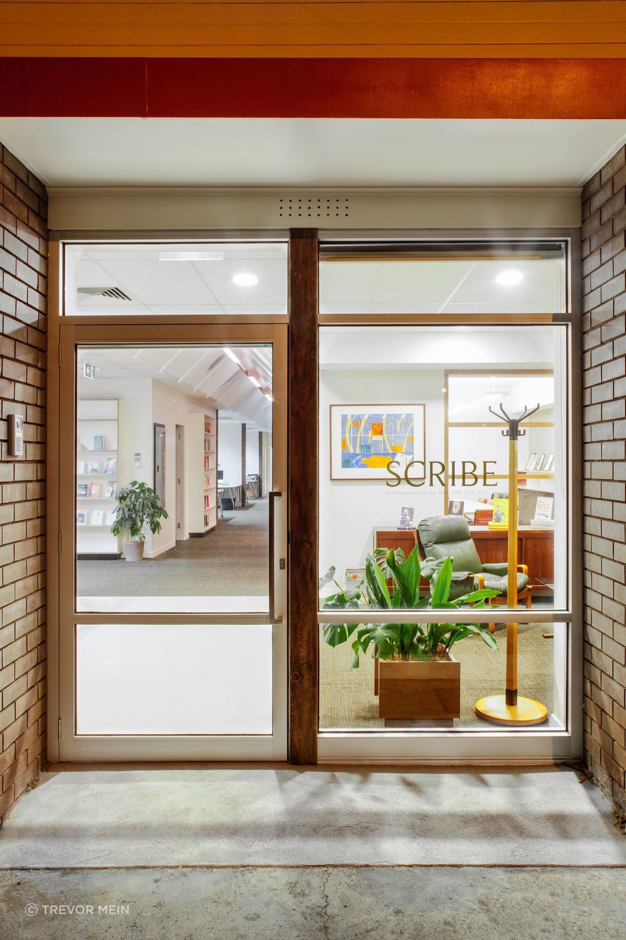 This 1970’s warehouse converted into modern publishing house for Scribe Publications
