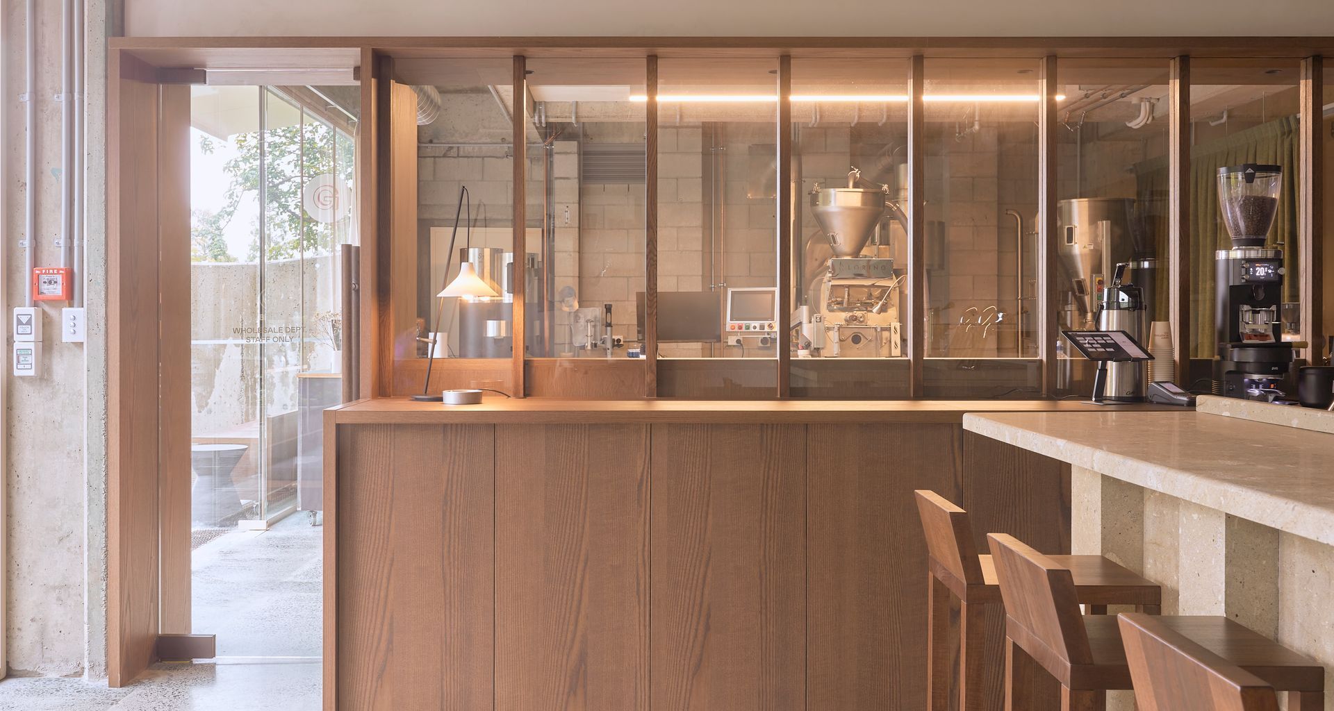 Grey Roasting - VidaSpace Prefinished Timber Veneer Joinery