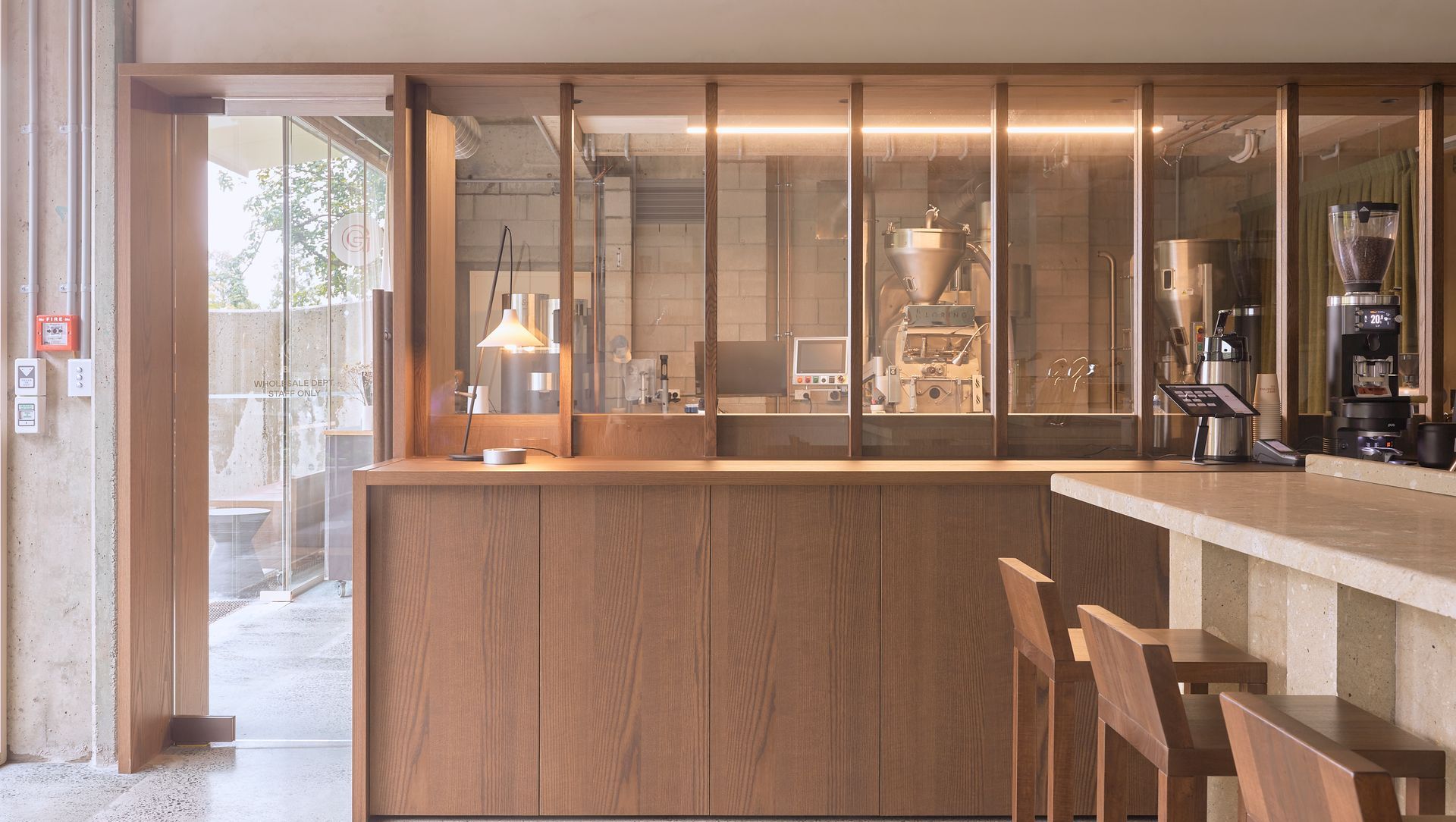 Grey Roasting - VidaSpace Prefinished Timber Veneer Joinery