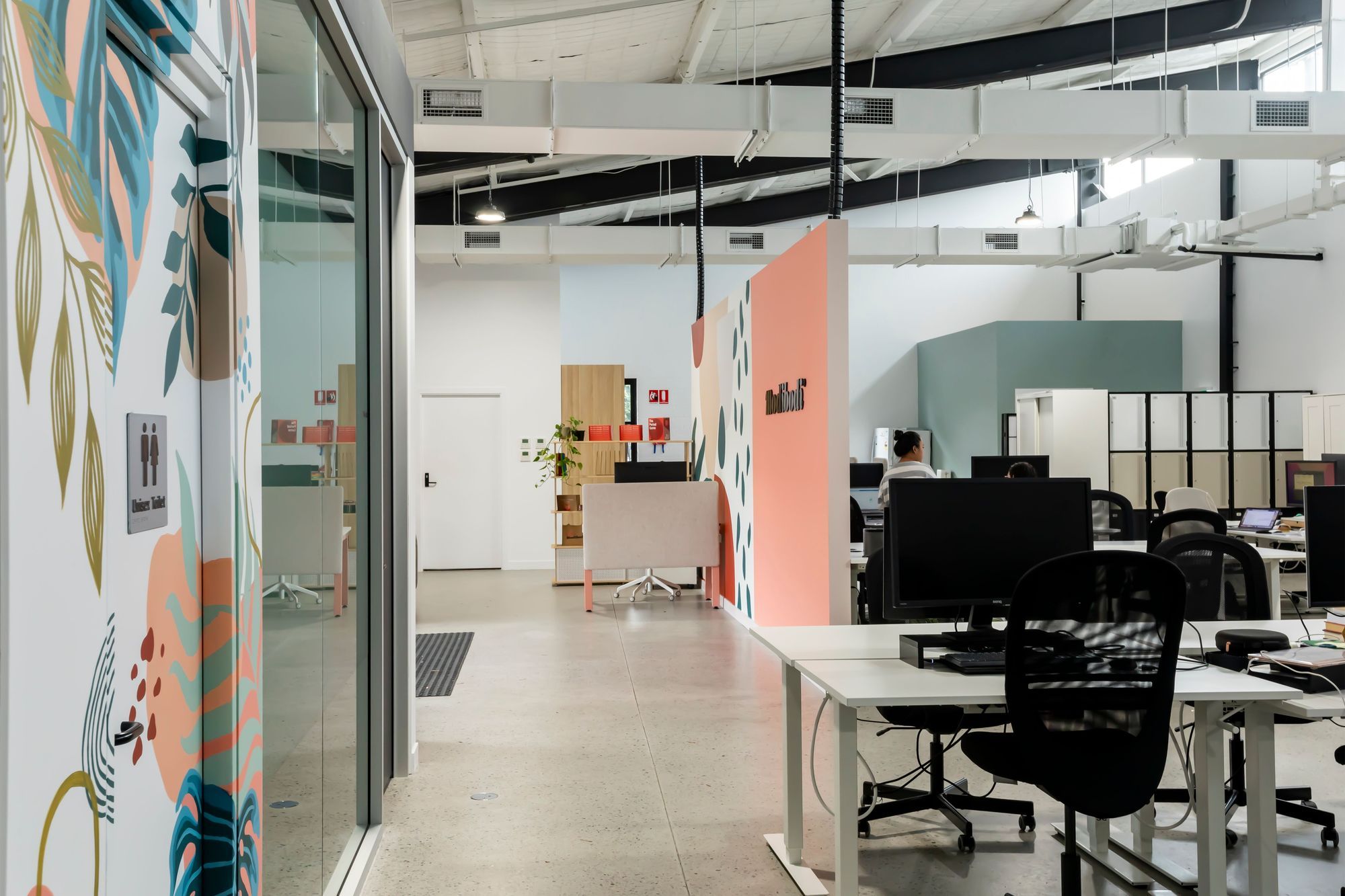 Office corridor