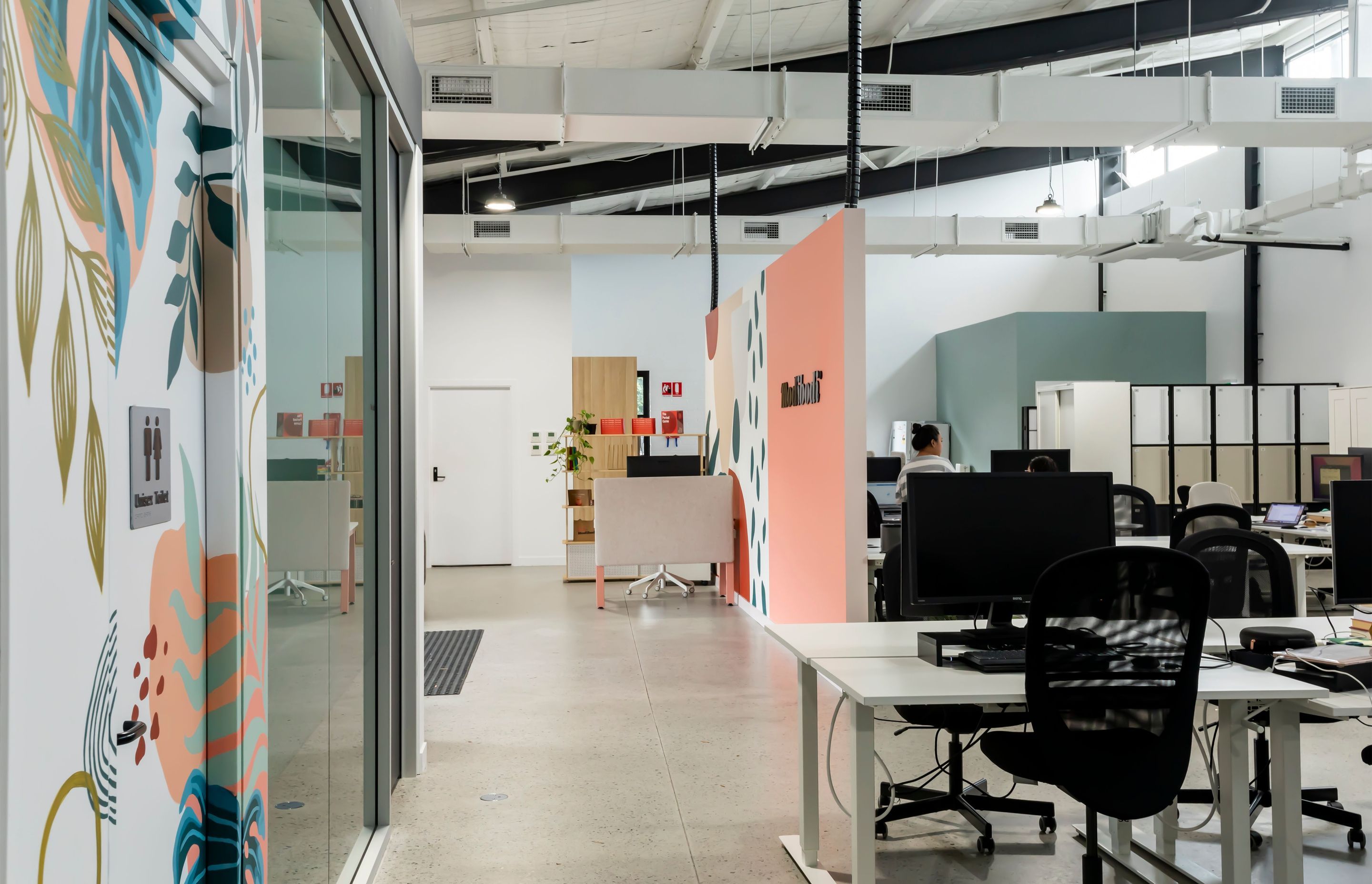 Office corridor