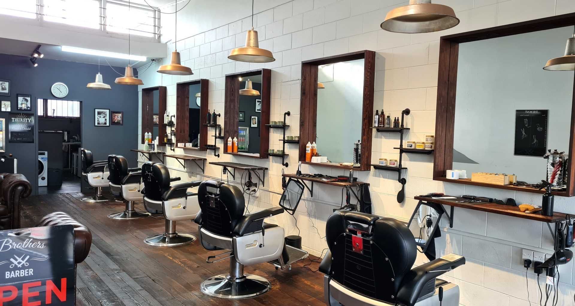 Brothers Barber banner