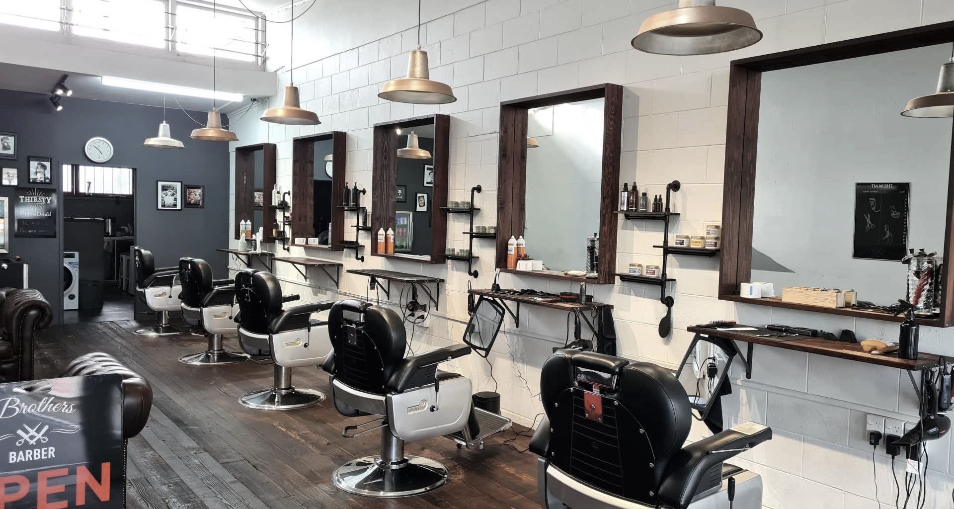 Brothers Barber banner