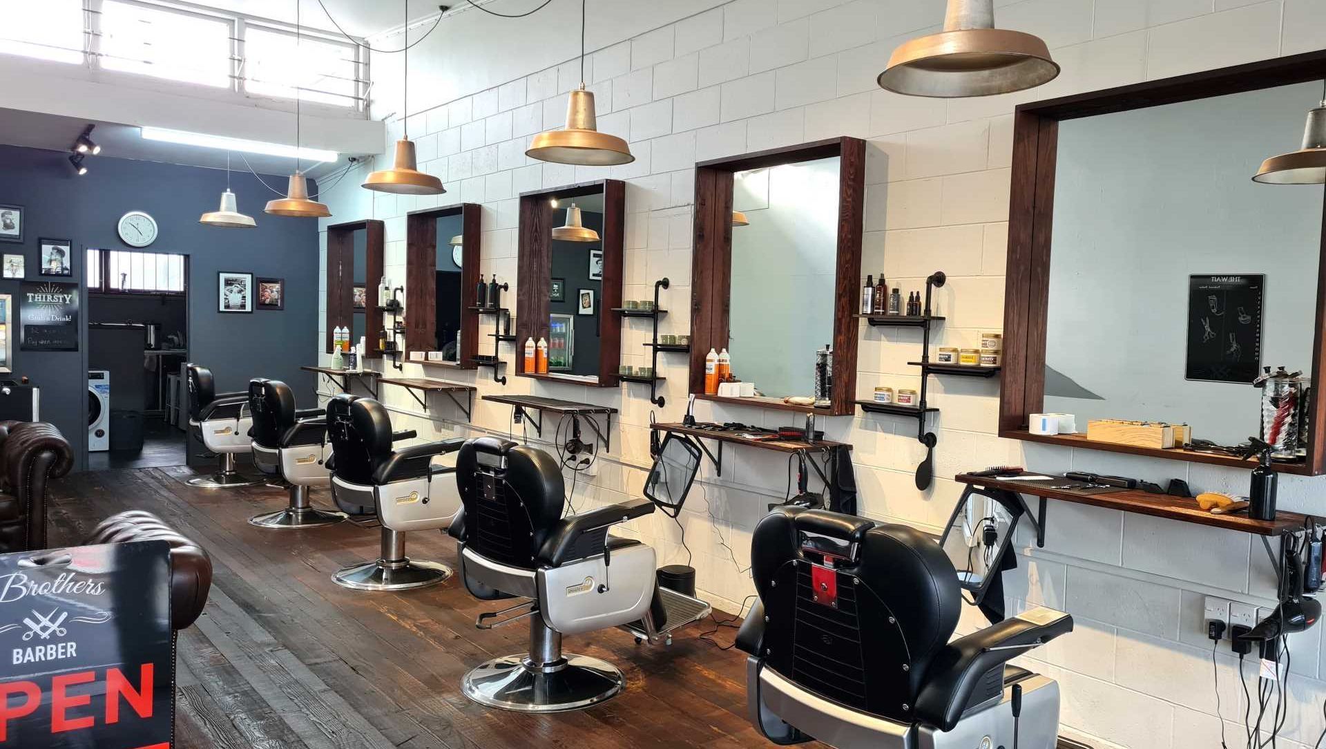 Brothers Barber banner