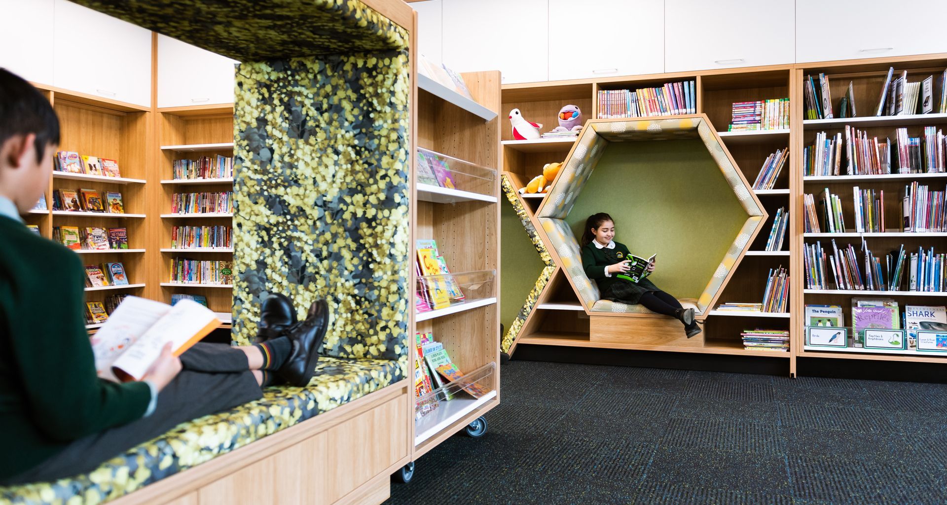 Primary School Library Area banner