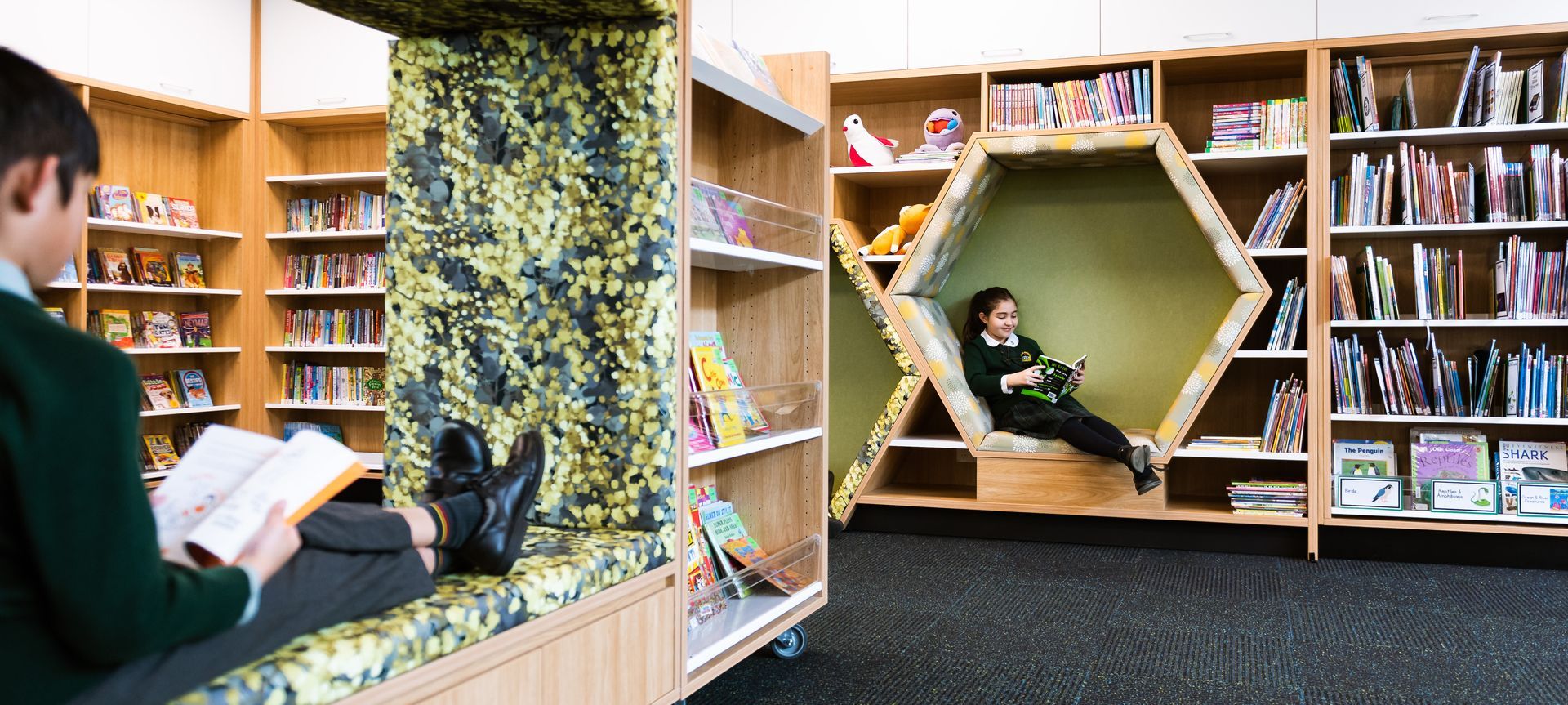 Primary School Library Area banner