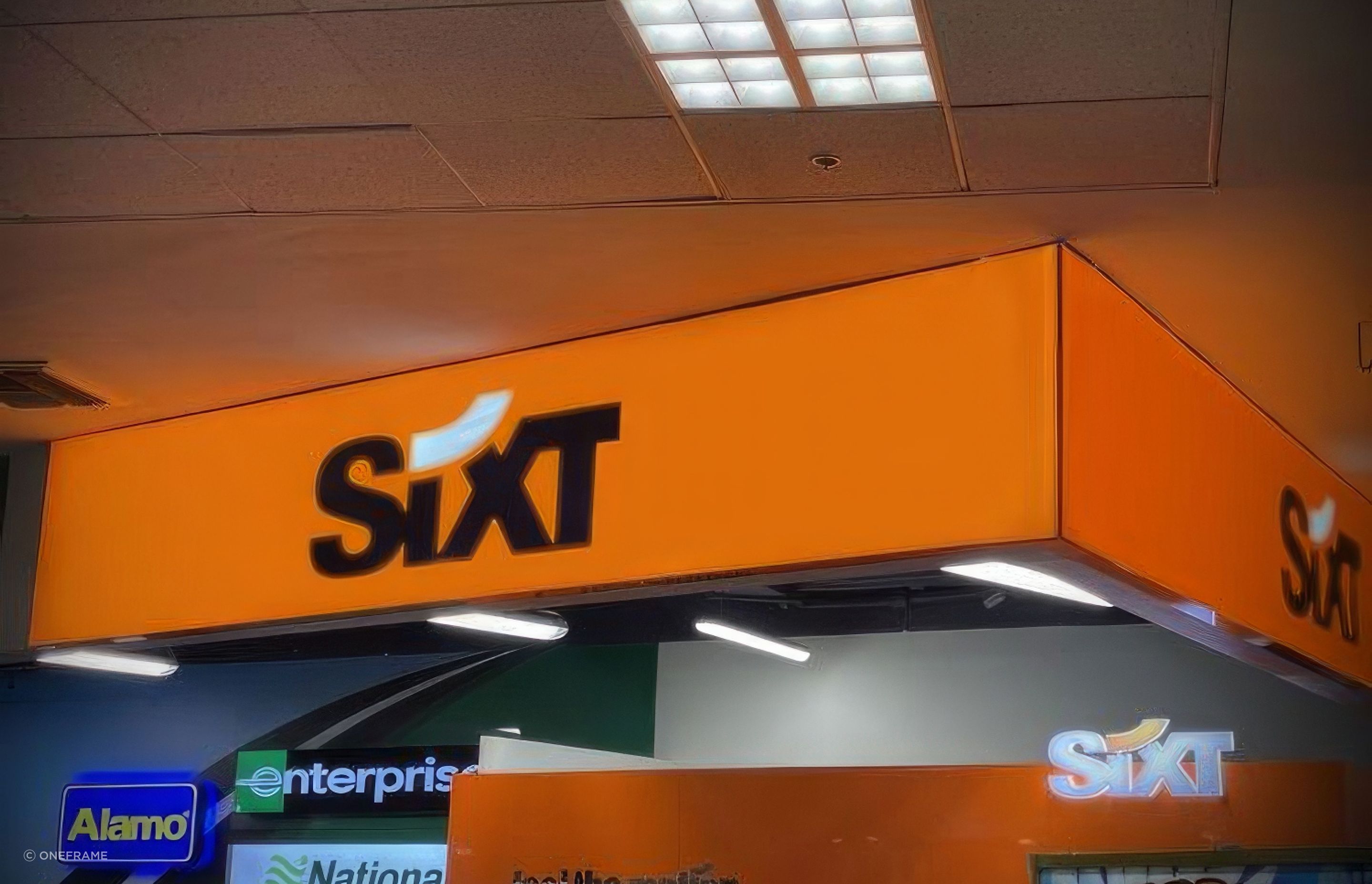 SIXT Airport Car Hire Christchurch by OneFrame ArchiPro NZ