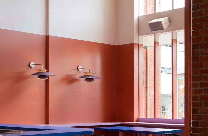 OMK Tokyo Stools at the East Street Hall by Katie Lockhart Studio