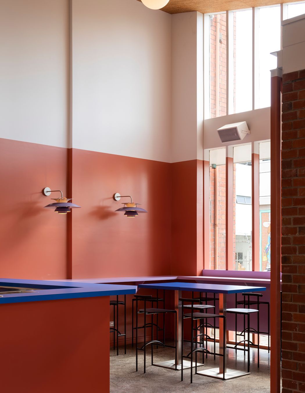 OMK Tokyo Stools at the East Street Hall by Katie Lockhart Studio