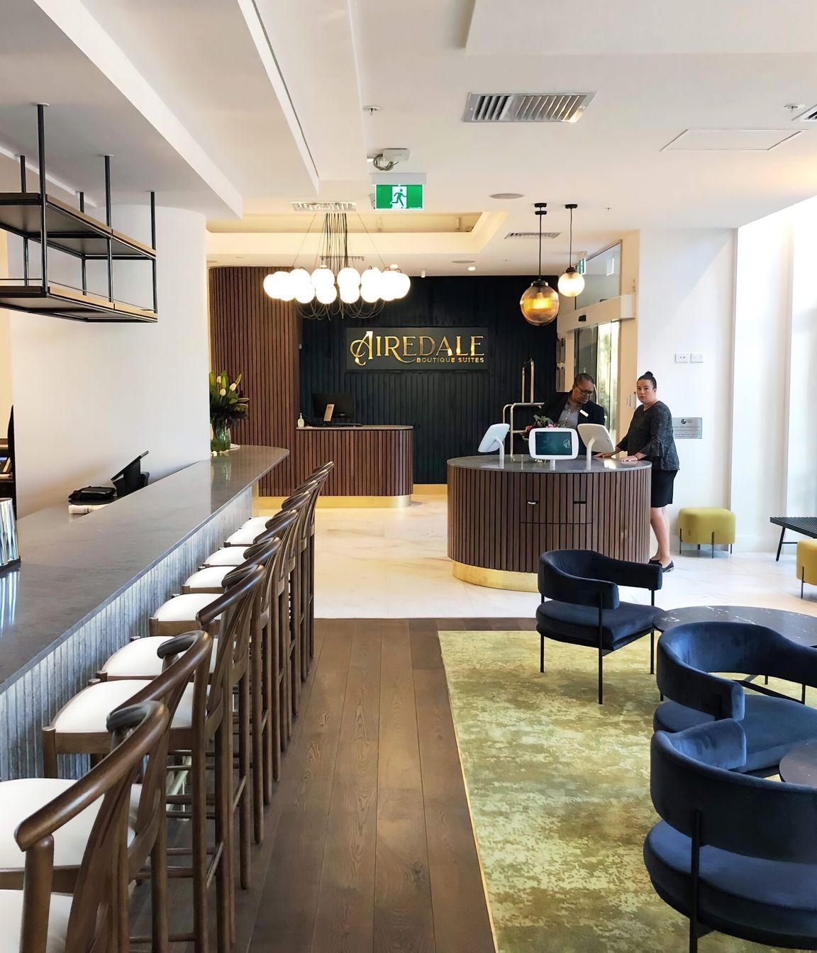 Astep Chandelier Lights Up Airedale Boutique Suites by Context Architects