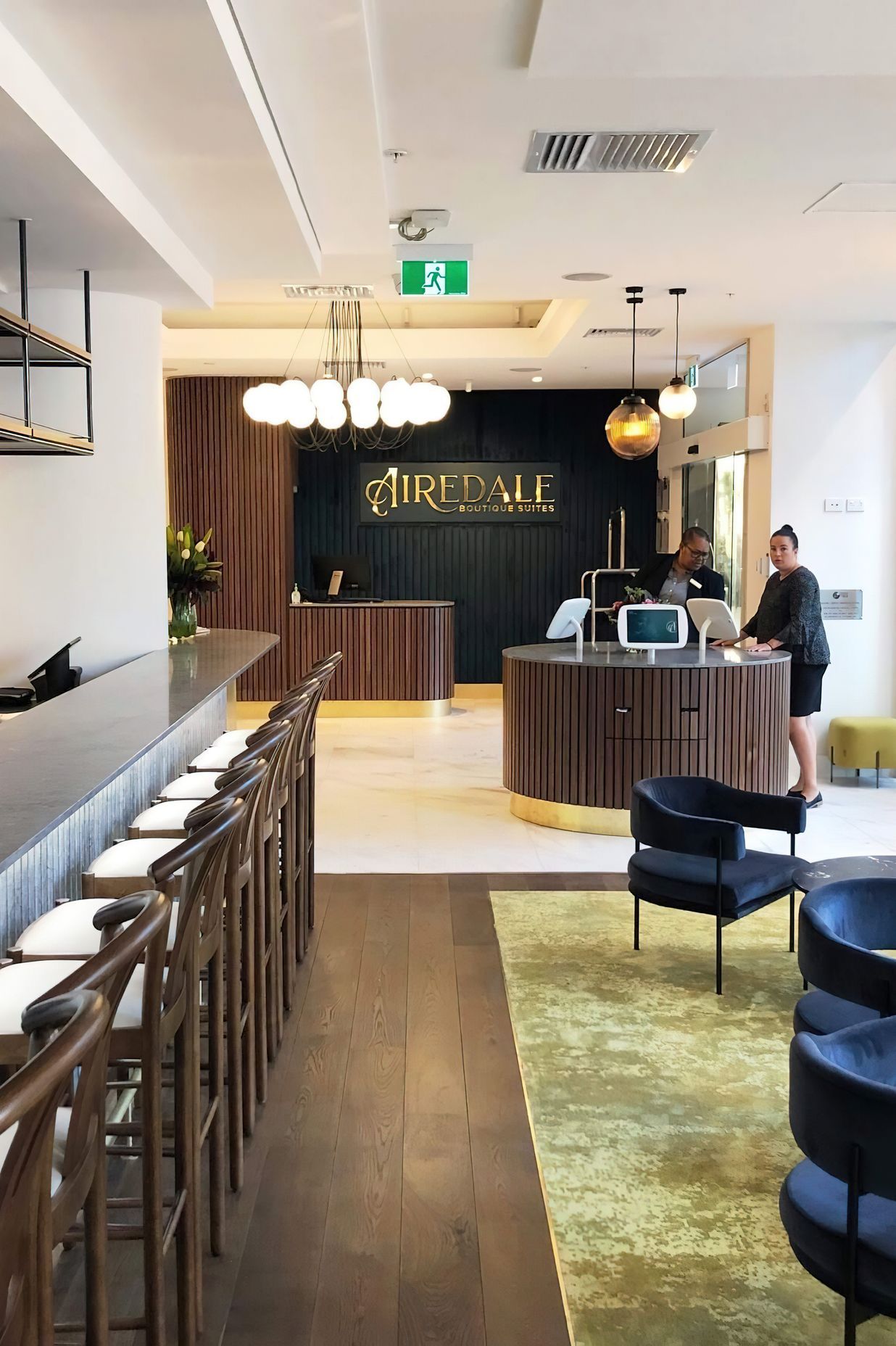 Astep Chandelier Lights Up Airedale Boutique Suites by Context Architects
