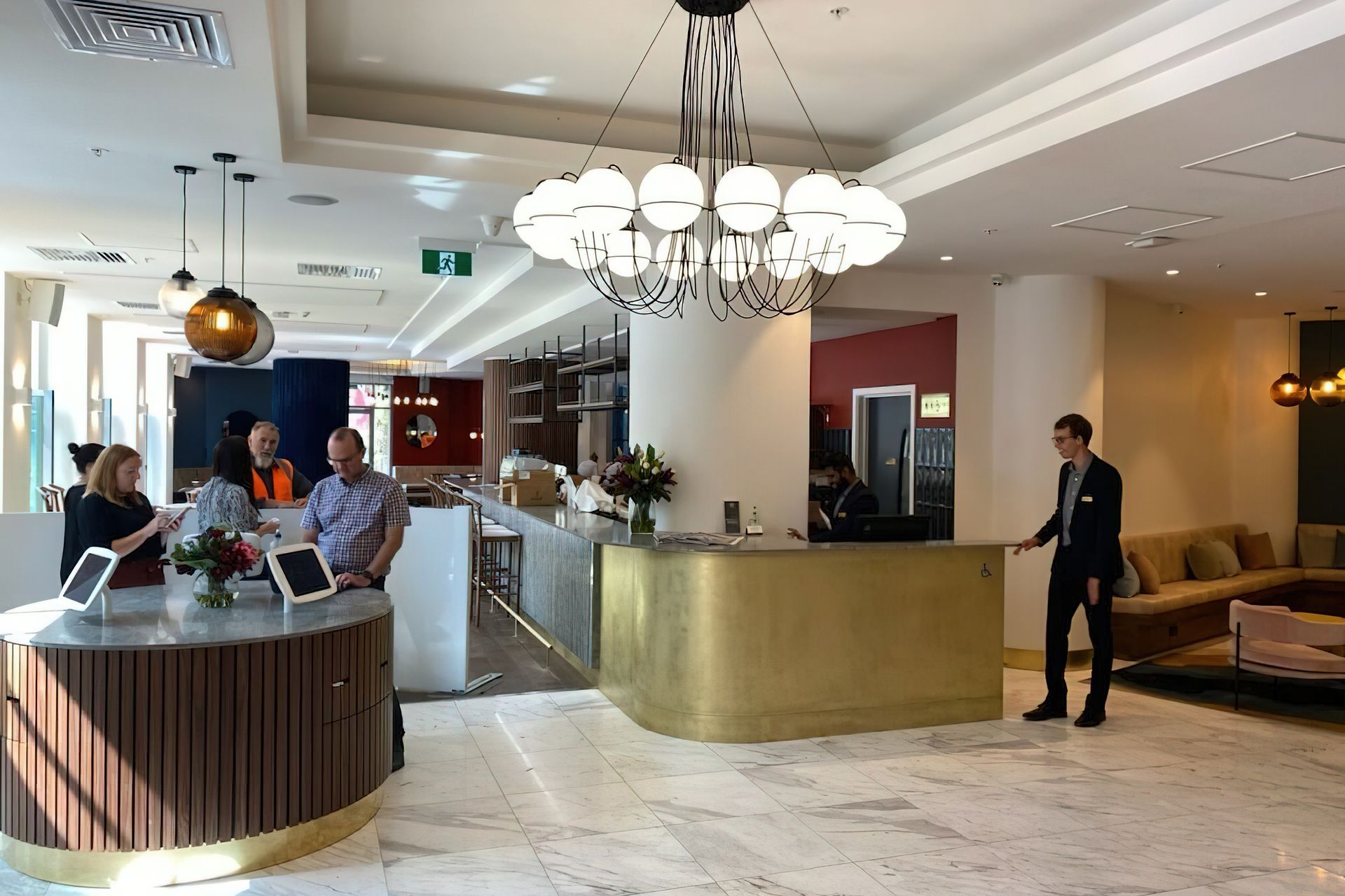 Astep Chandelier Lights Up Airedale Boutique Suites by Context Architects