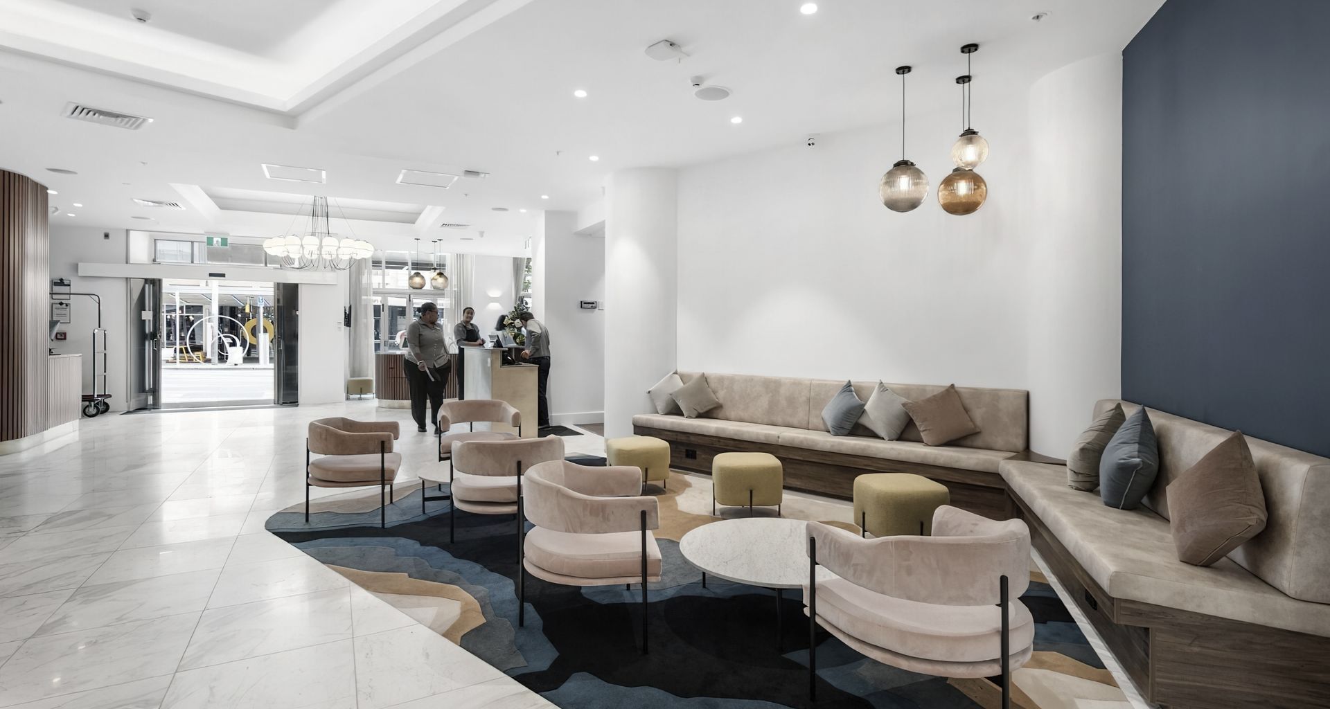 Astep Chandelier Lights Up Airedale Boutique Suites by Context Architects banner