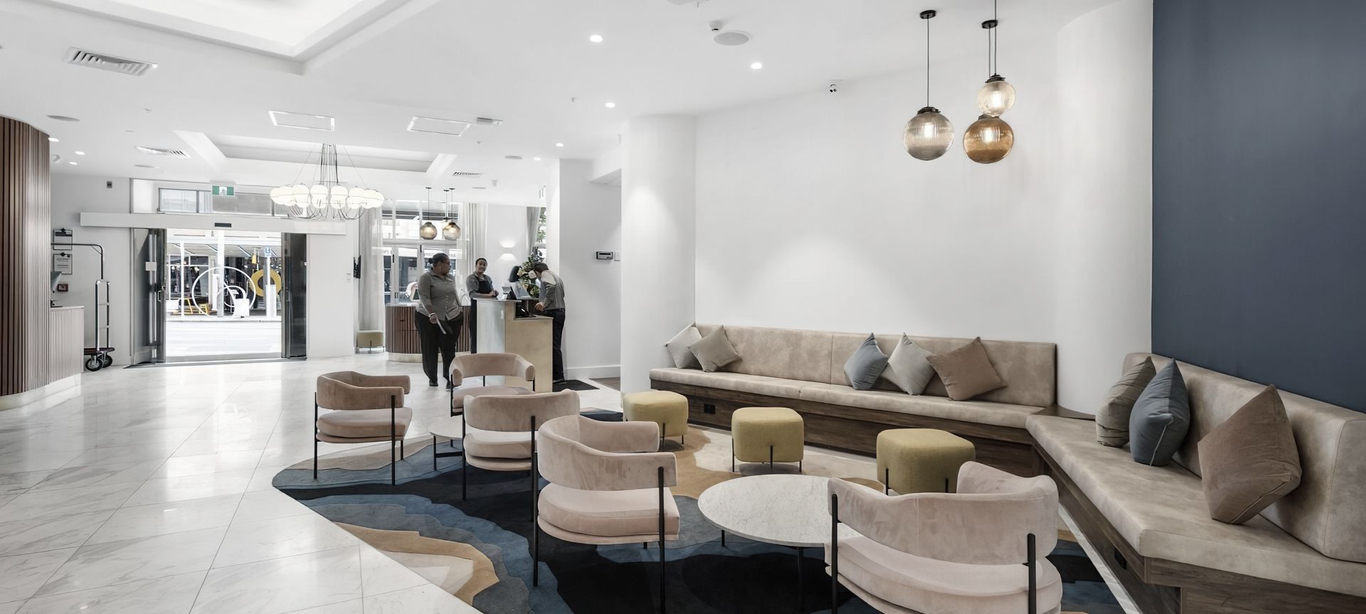 Astep Chandelier Lights Up Airedale Boutique Suites by Context Architects banner
