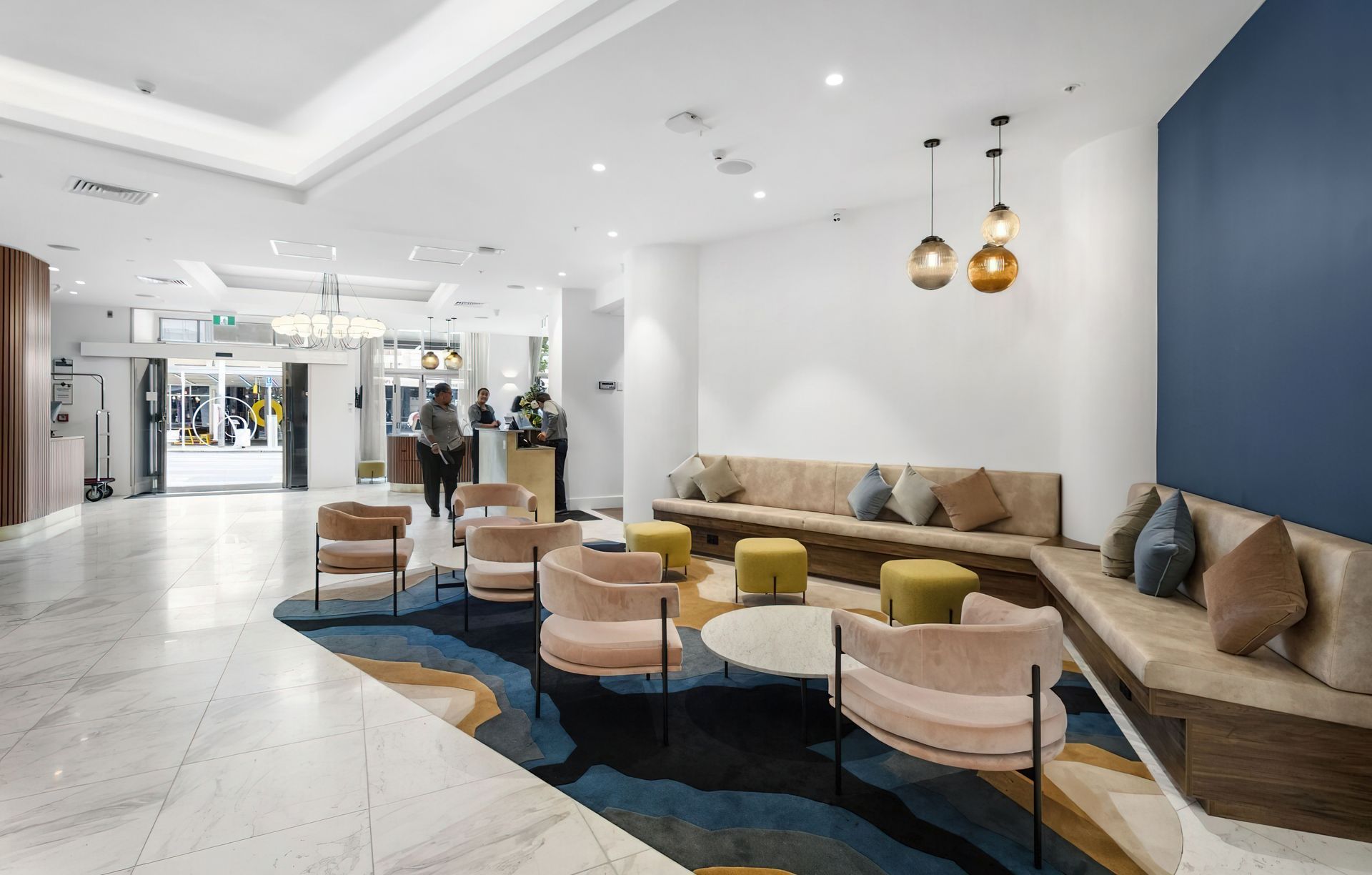 Astep Chandelier Lights Up Airedale Boutique Suites by Context Architects