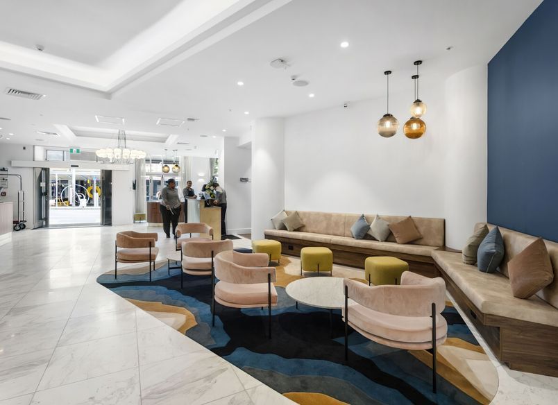 Astep Chandelier Lights Up Airedale Boutique Suites by Context Architects