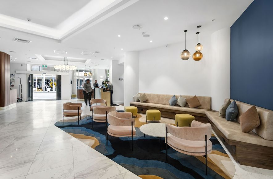 Astep Chandelier Lights Up Airedale Boutique Suites by Context Architects
