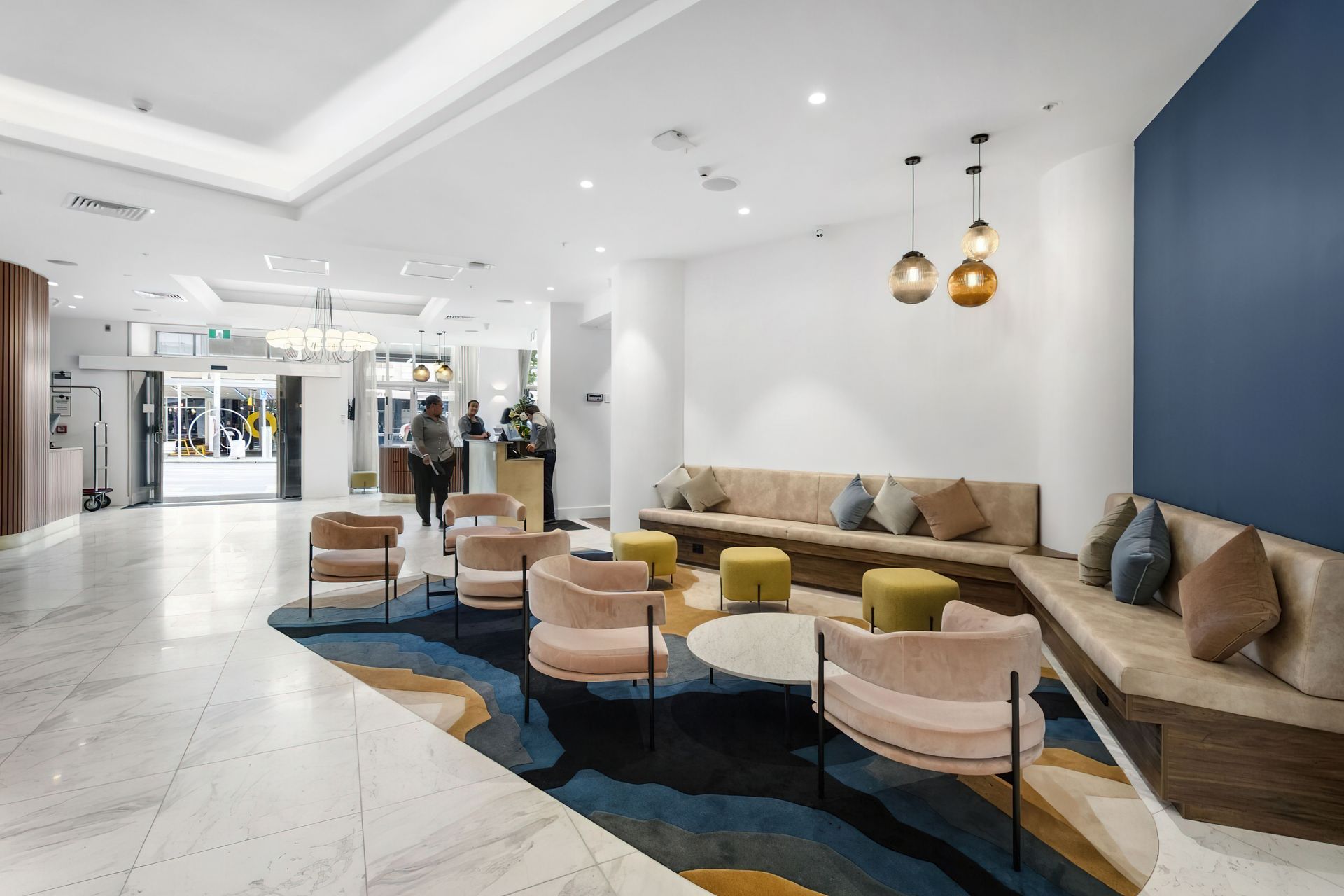 Astep Chandelier Lights Up Airedale Boutique Suites by Context Architects