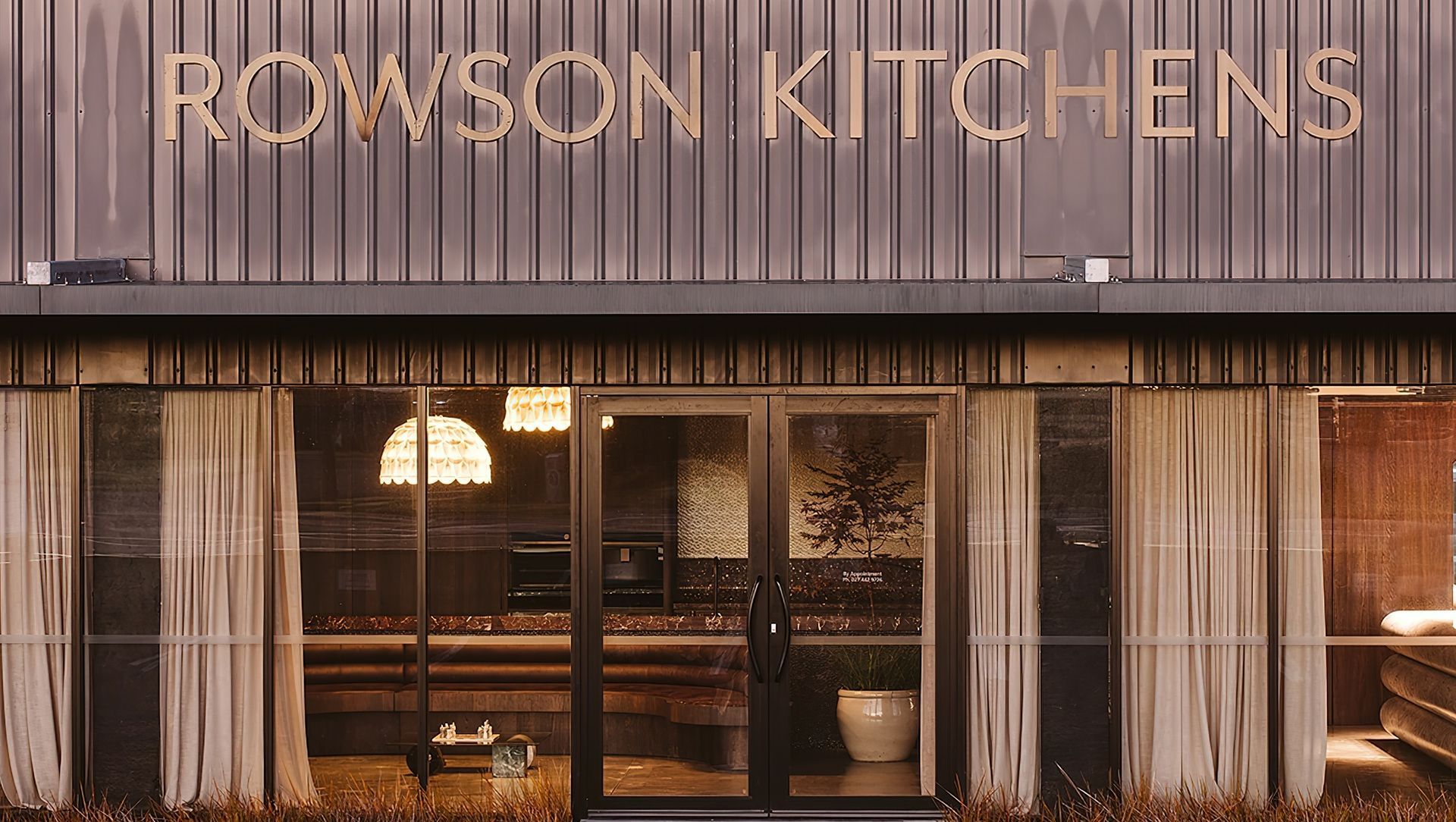 Rowson Kitchens Showroom banner