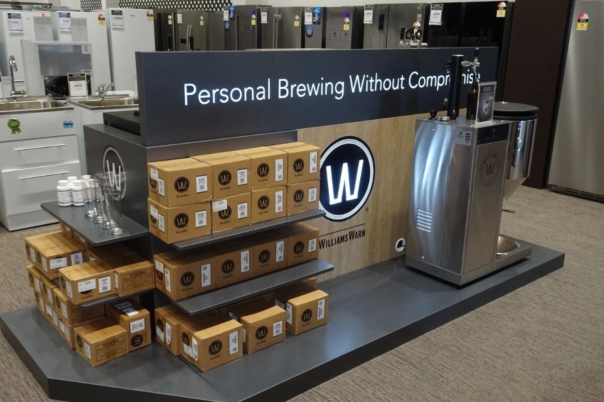 Williams Warn Sales Display