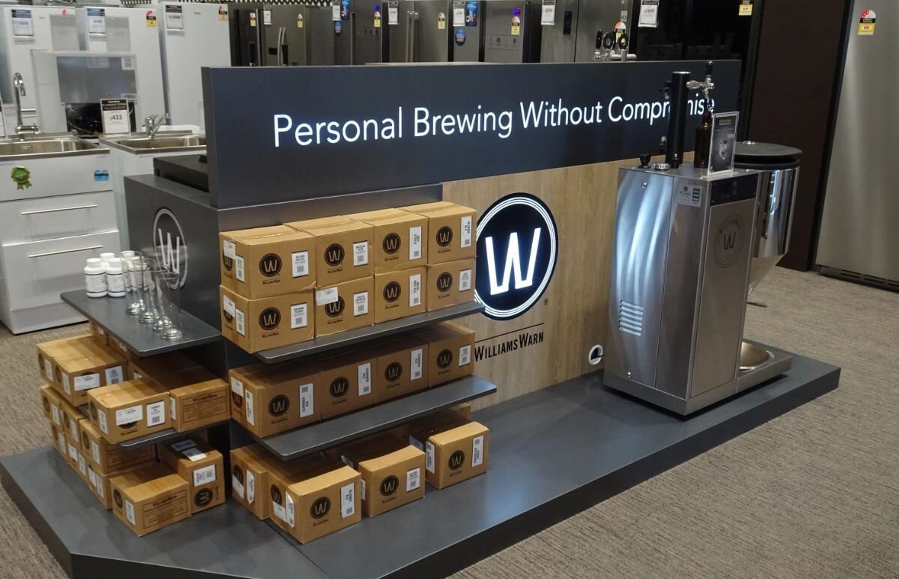 Williams Warn Sales Display