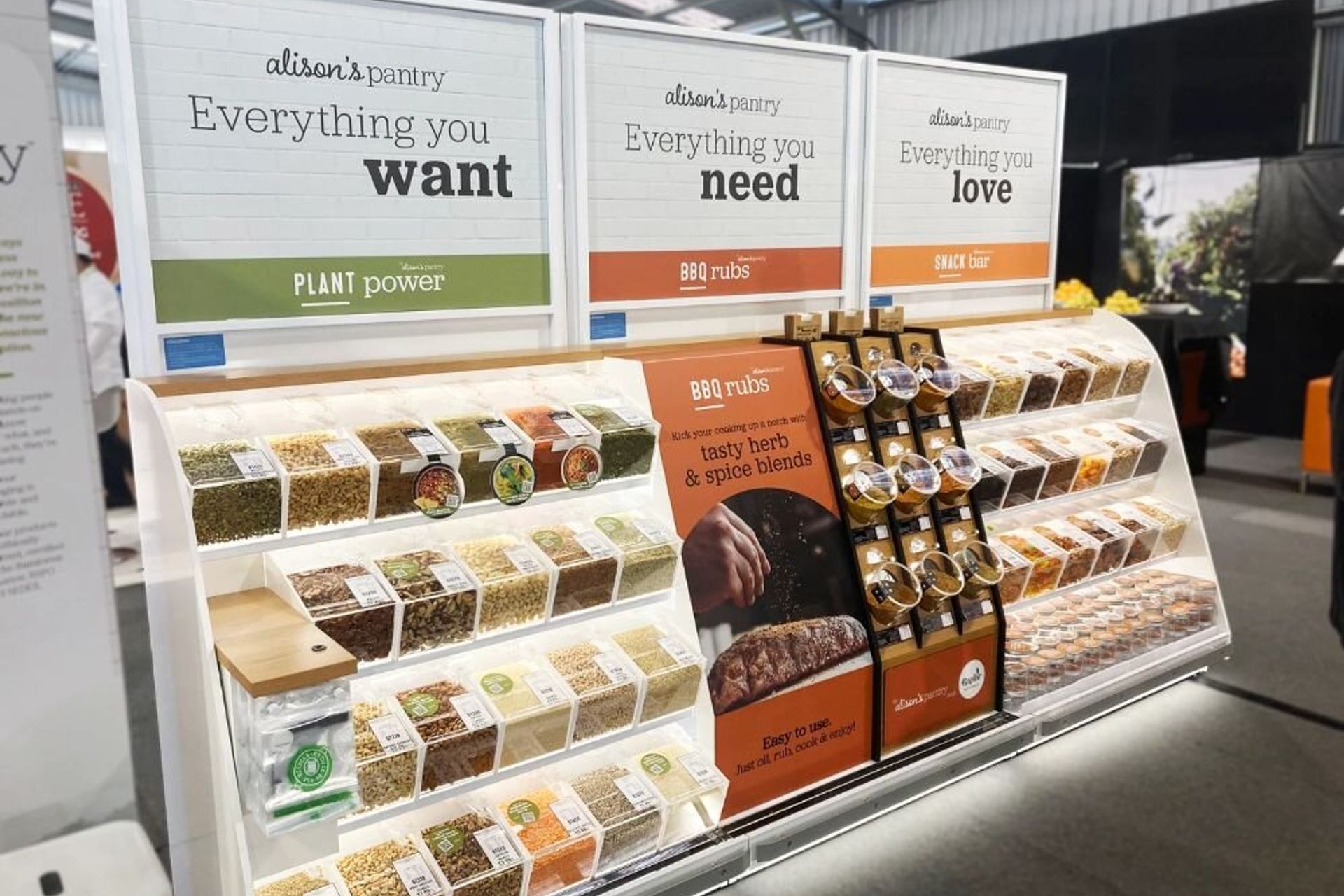 Alison's Pantry Expo Display