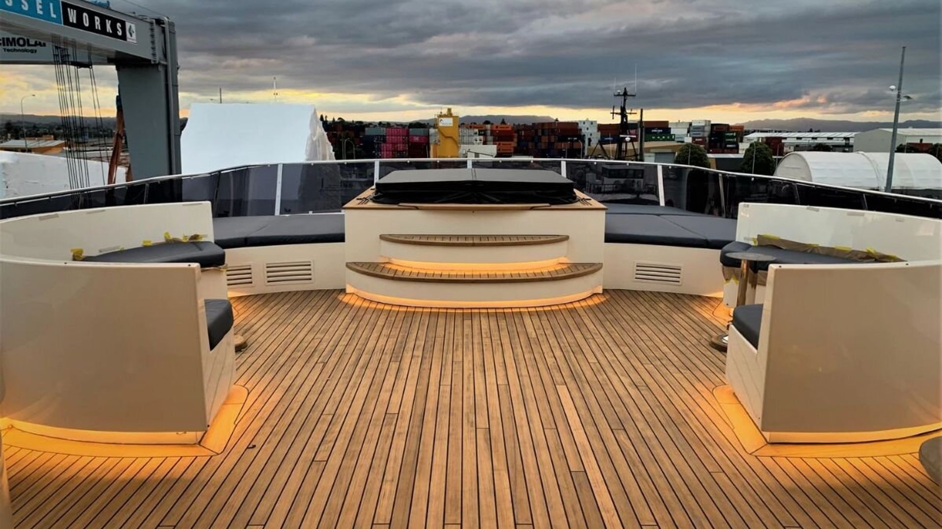 Super Yacht Acrylic Boat Windows banner