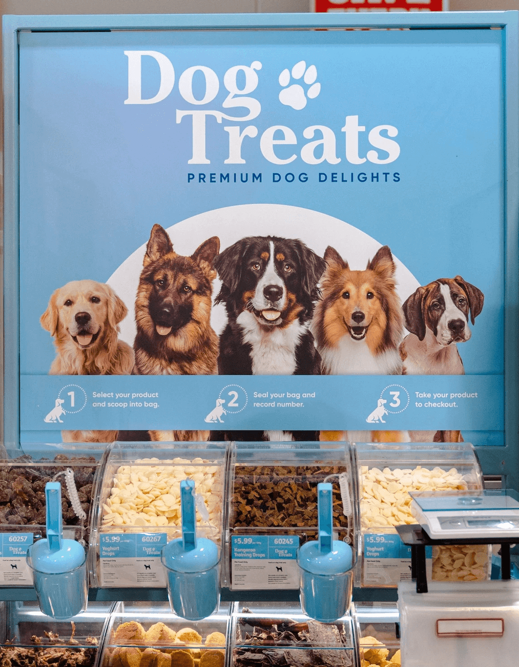 Alison's Pantry Dog Treat Display Stand