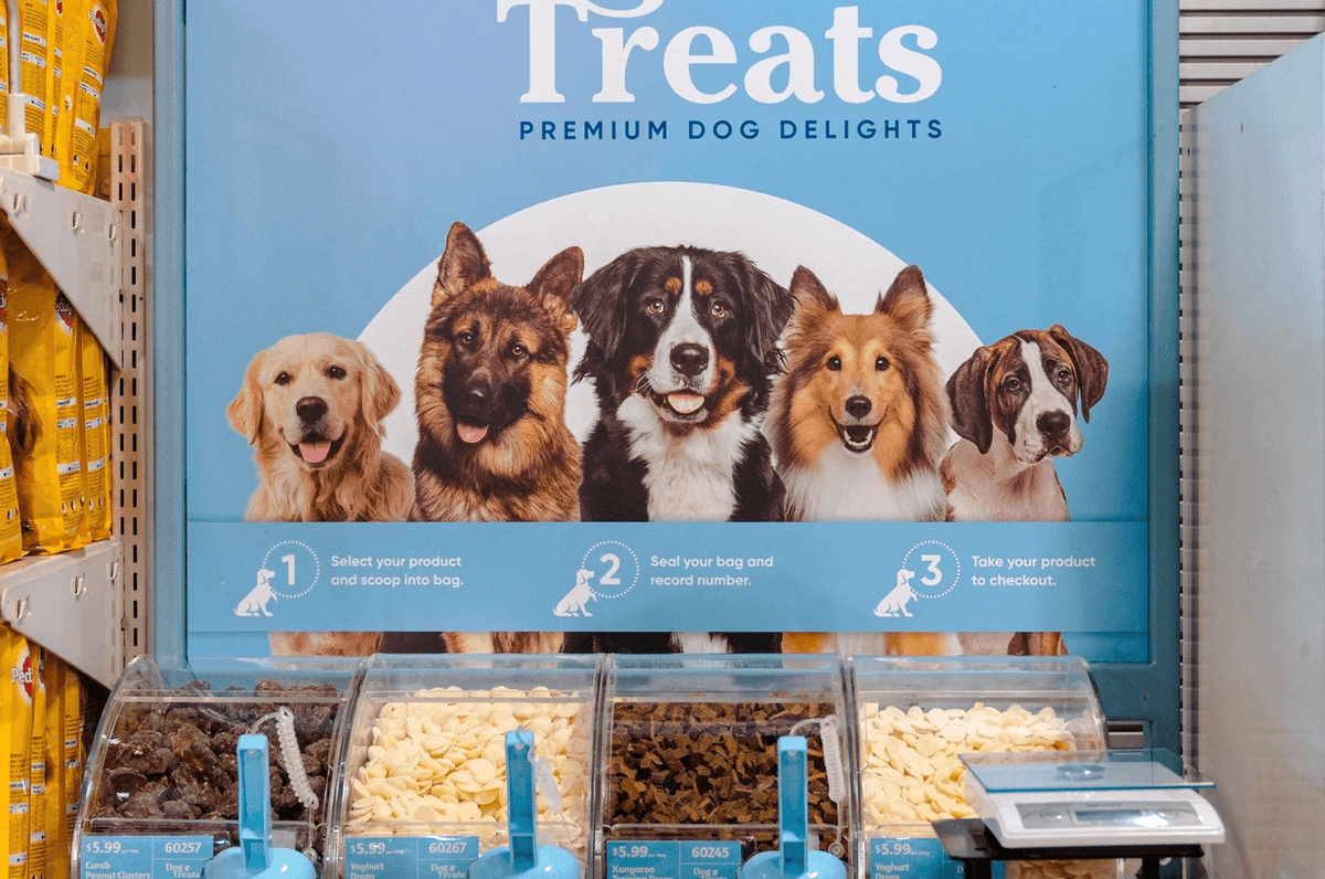 Alison's Pantry Dog Treat Display Stand