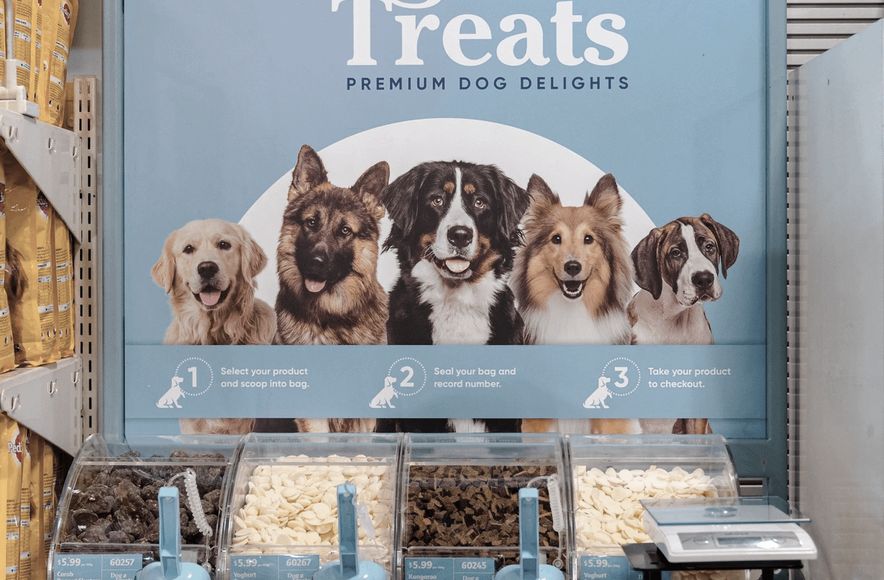 Alison's Pantry Dog Treat Display Stand