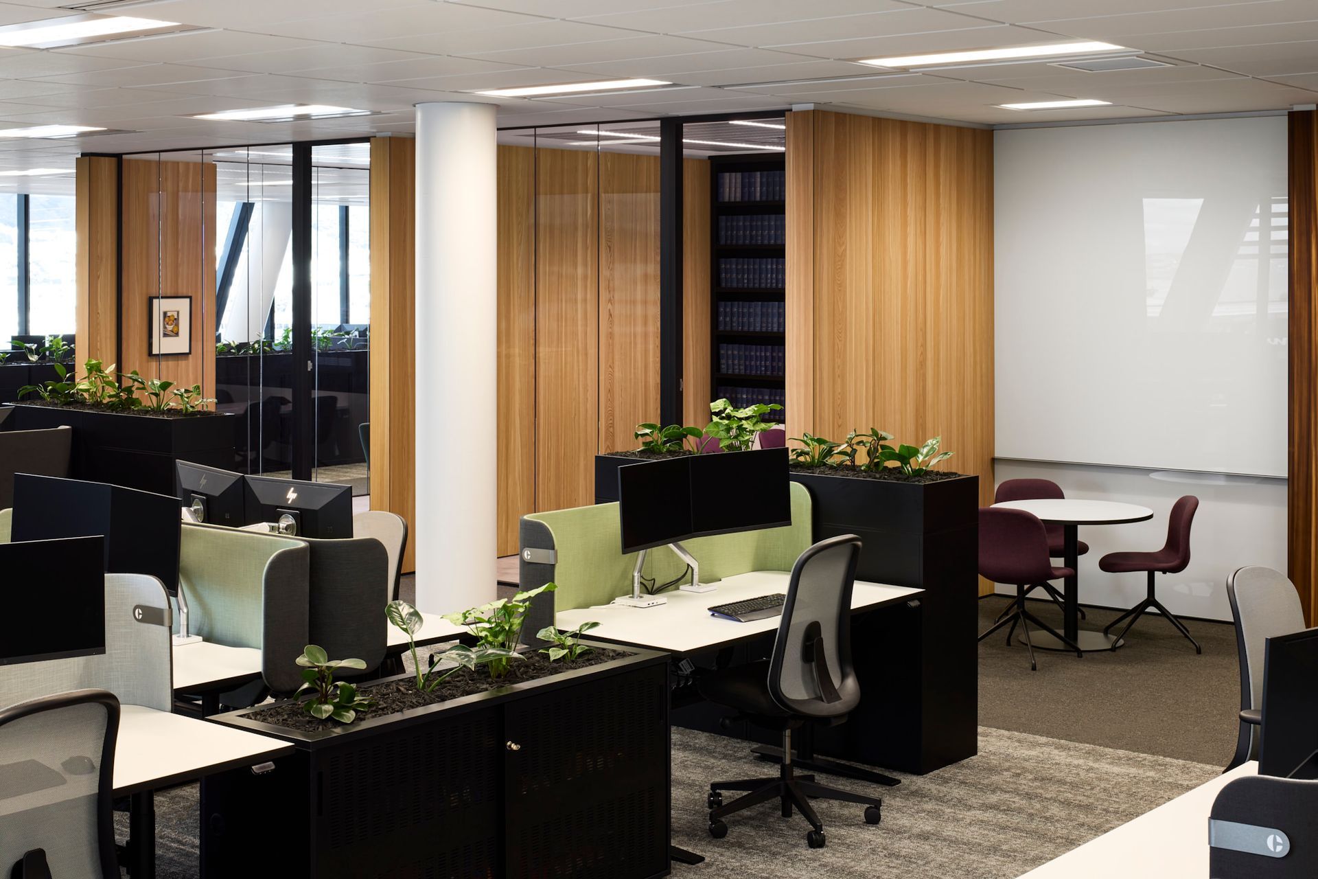 Chapman Tripp Office - Larch Veneer