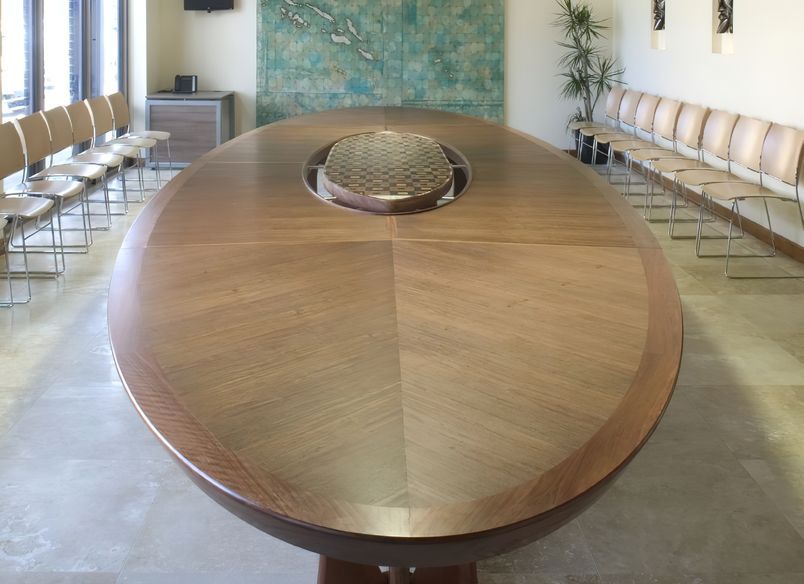 Solomon Islands High Commission Board Room Table