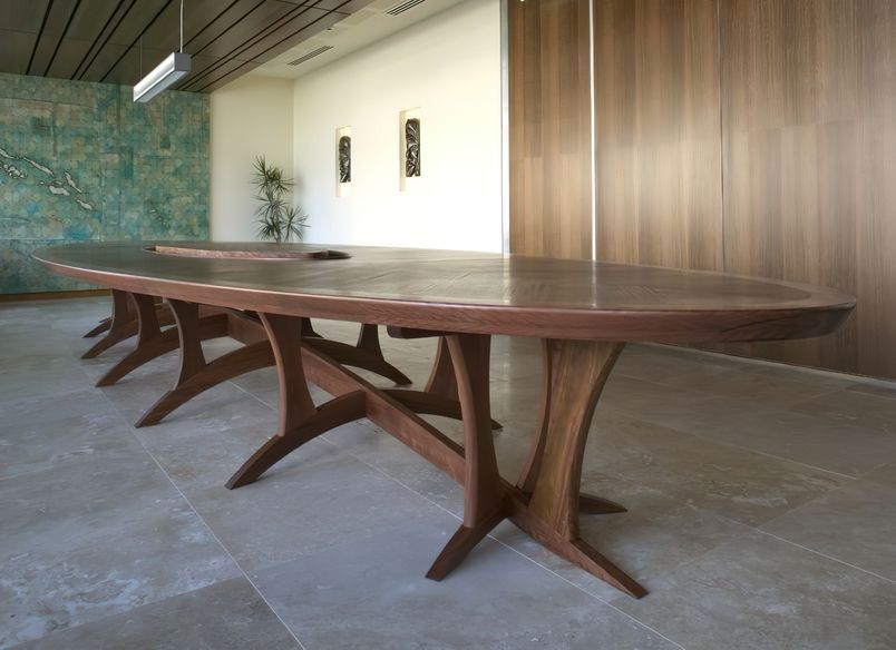 Solomon Islands High Commission Board Room Table