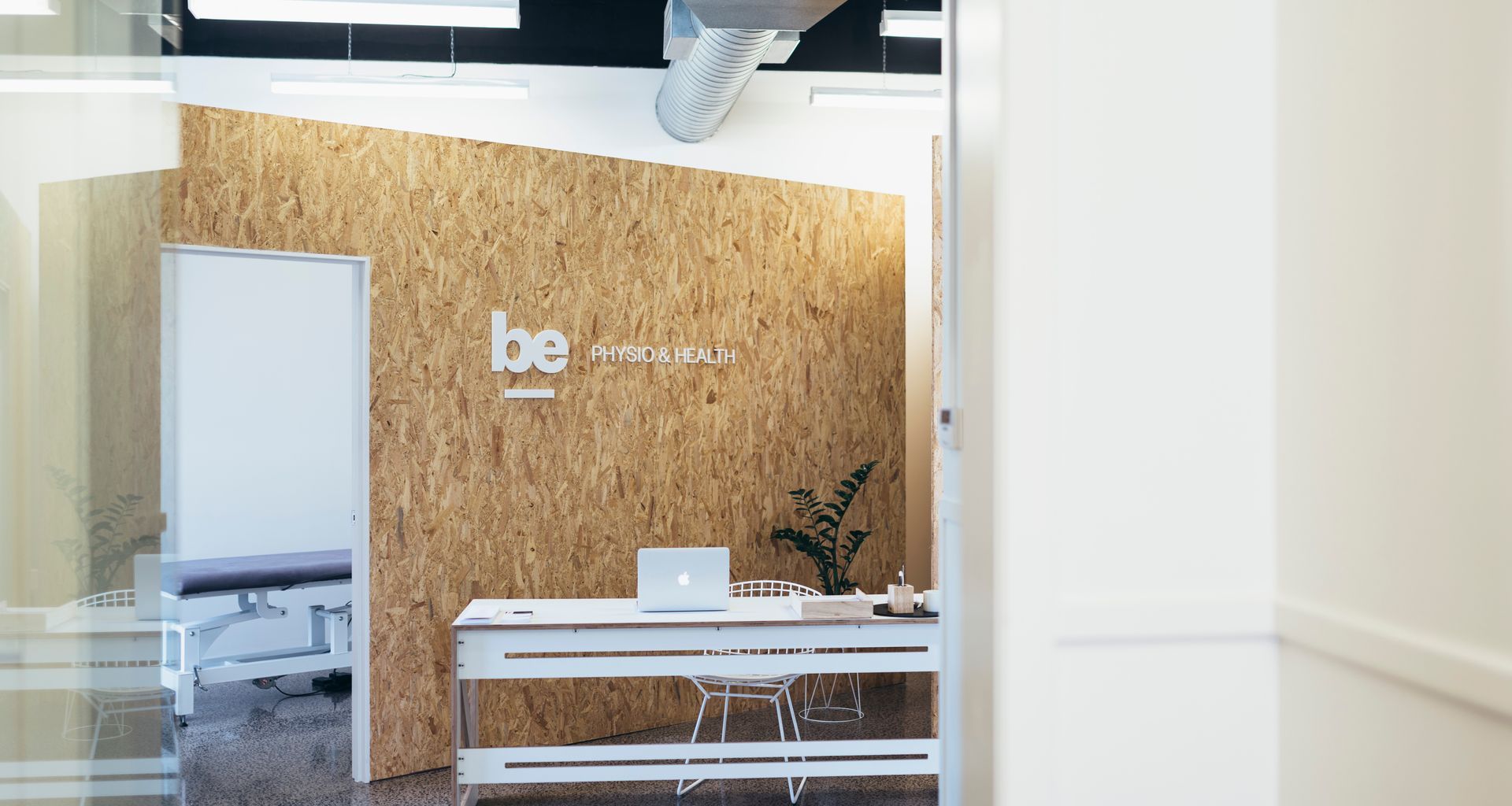 Be-Physio Fit-out banner