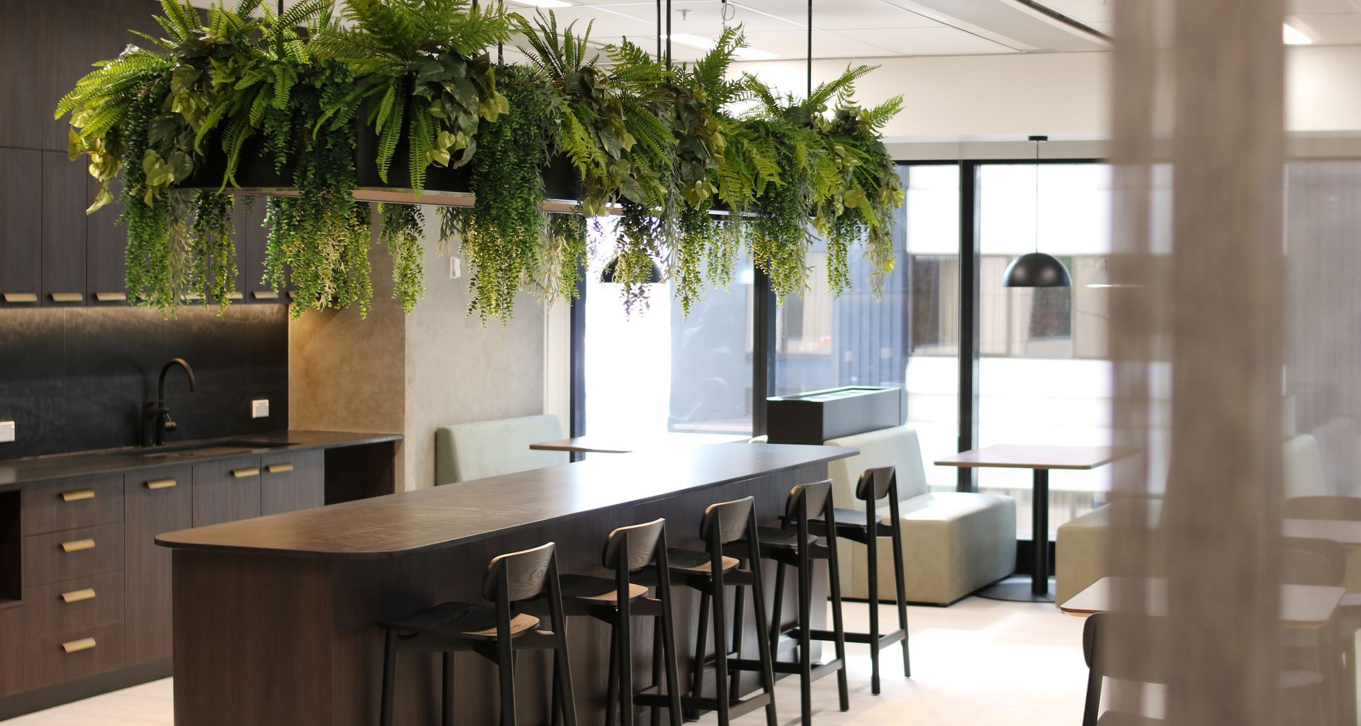 ANZ Tower - Artificial planting project banner