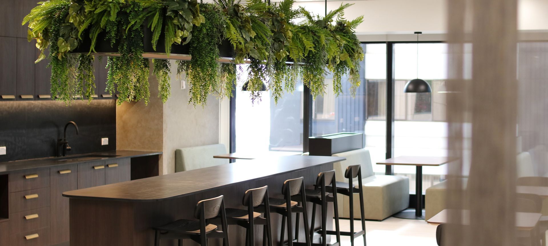 ANZ Tower - Artificial planting project banner