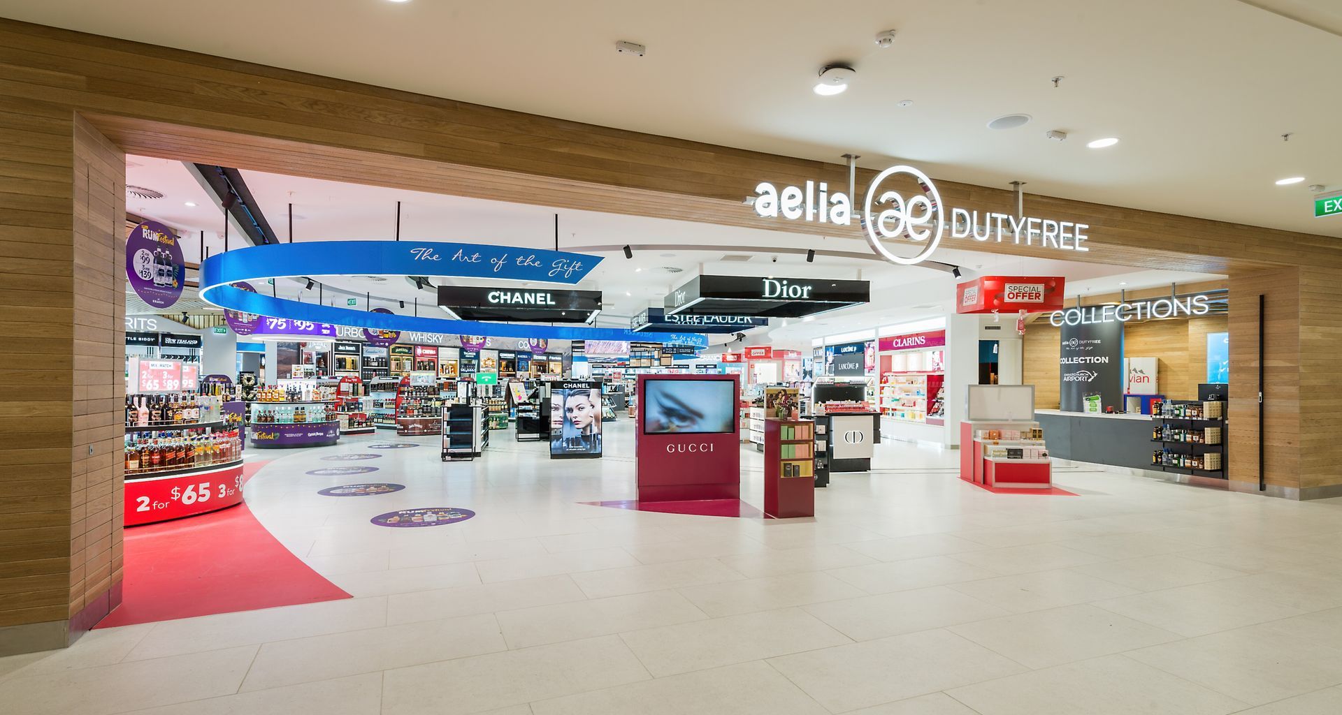 Aelia Duty Free banner
