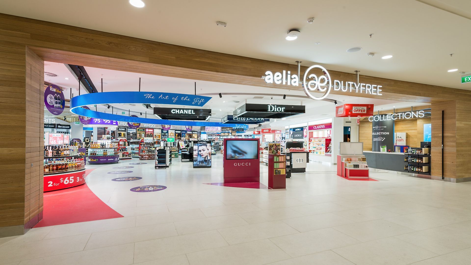 Aelia Duty Free banner