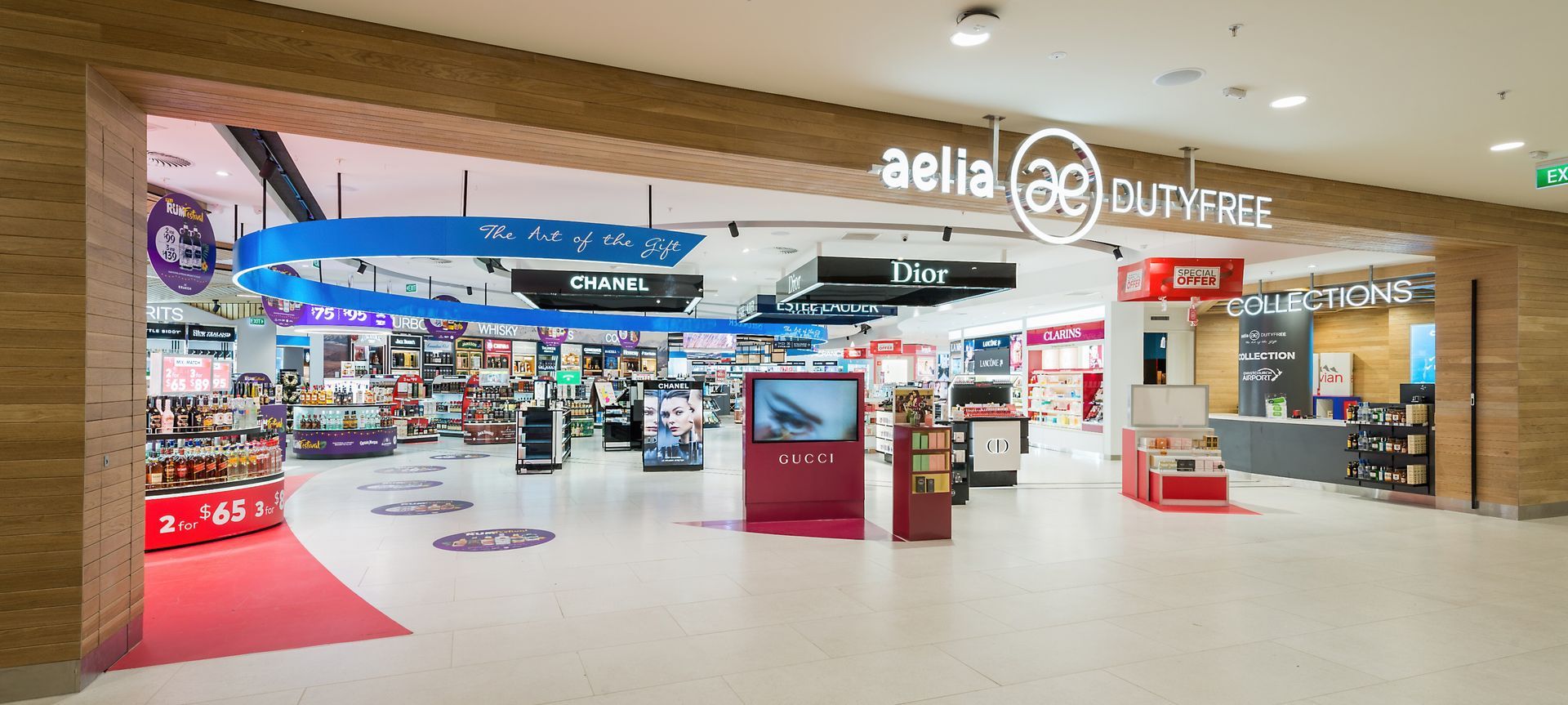 Aelia Duty Free banner
