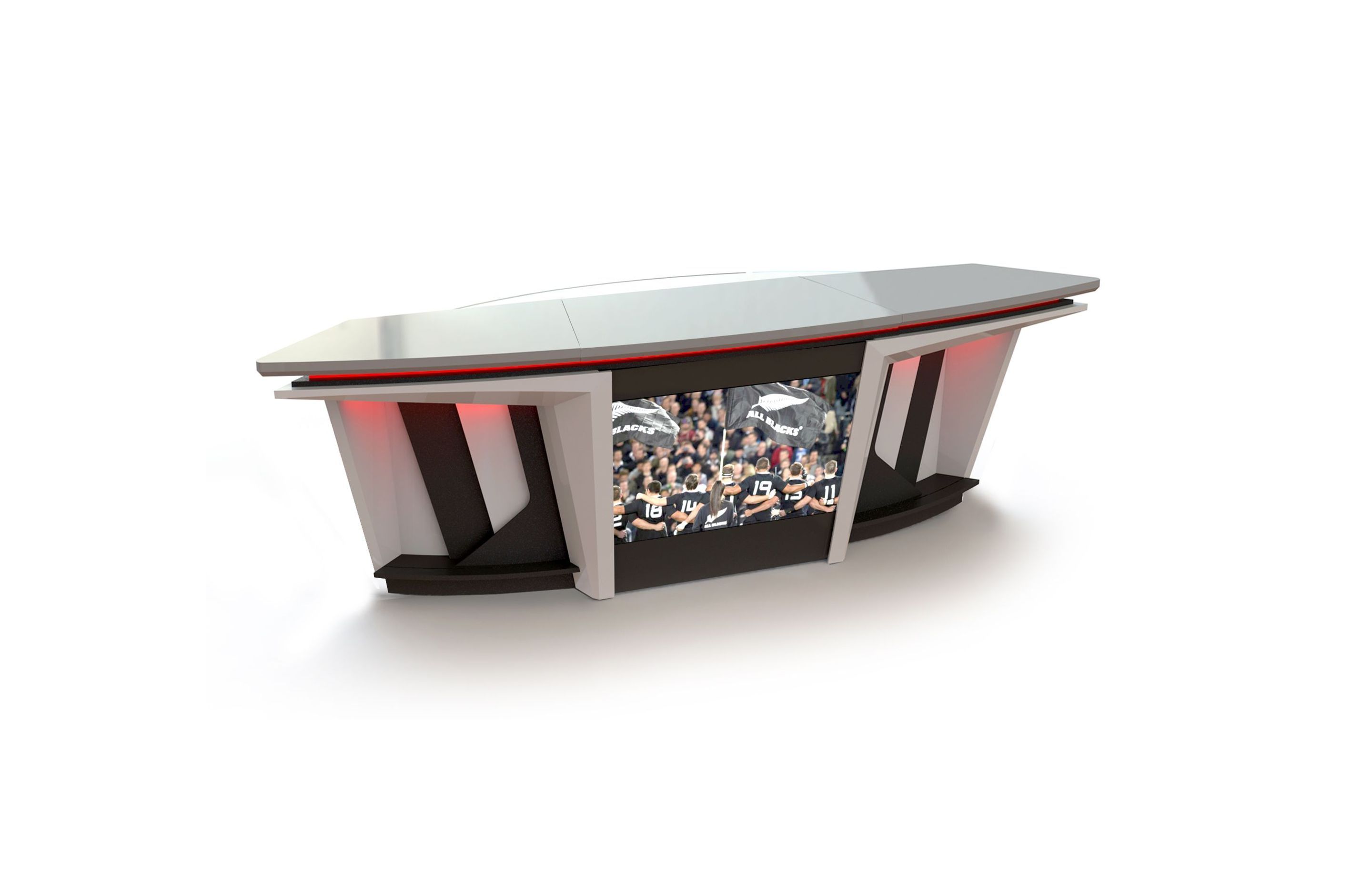 Portable Broadcasting Desk Sky Sport NZ