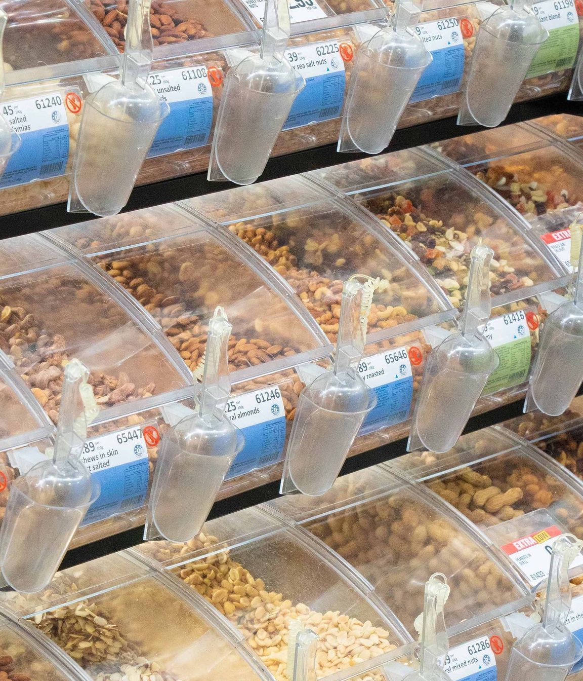 Acrylic Bulk Food Bins